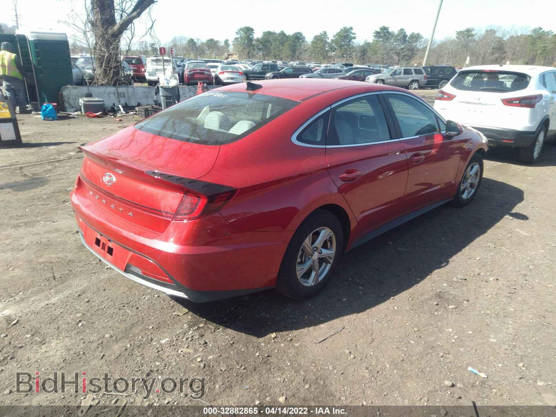 2021 HYUNDAI SONATA - VIN: 5NPEG4JA4MH131165 - Фото 4