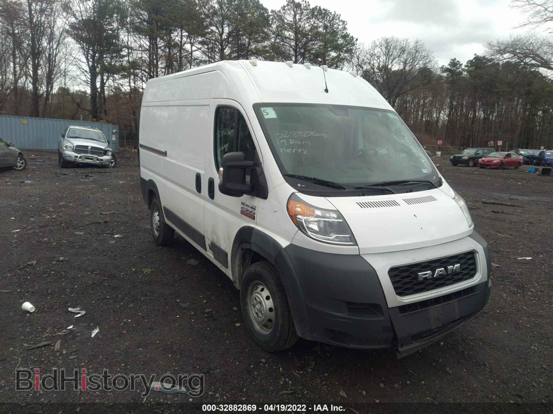 Фотография 3C6TRVCG1KE522744 - RAM PROMASTER CARGO VAN 2019
