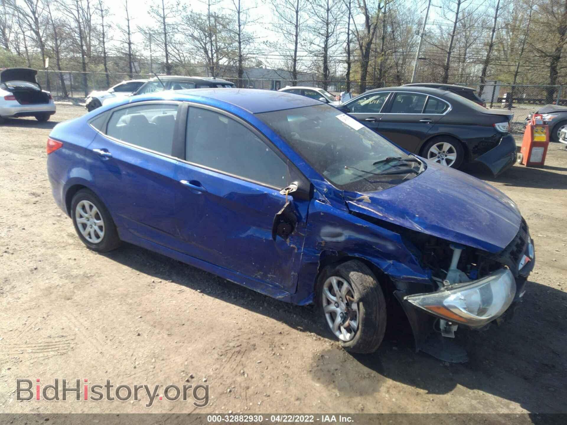 Photo KMHCT4AE1CU159043 - HYUNDAI ACCENT 2012