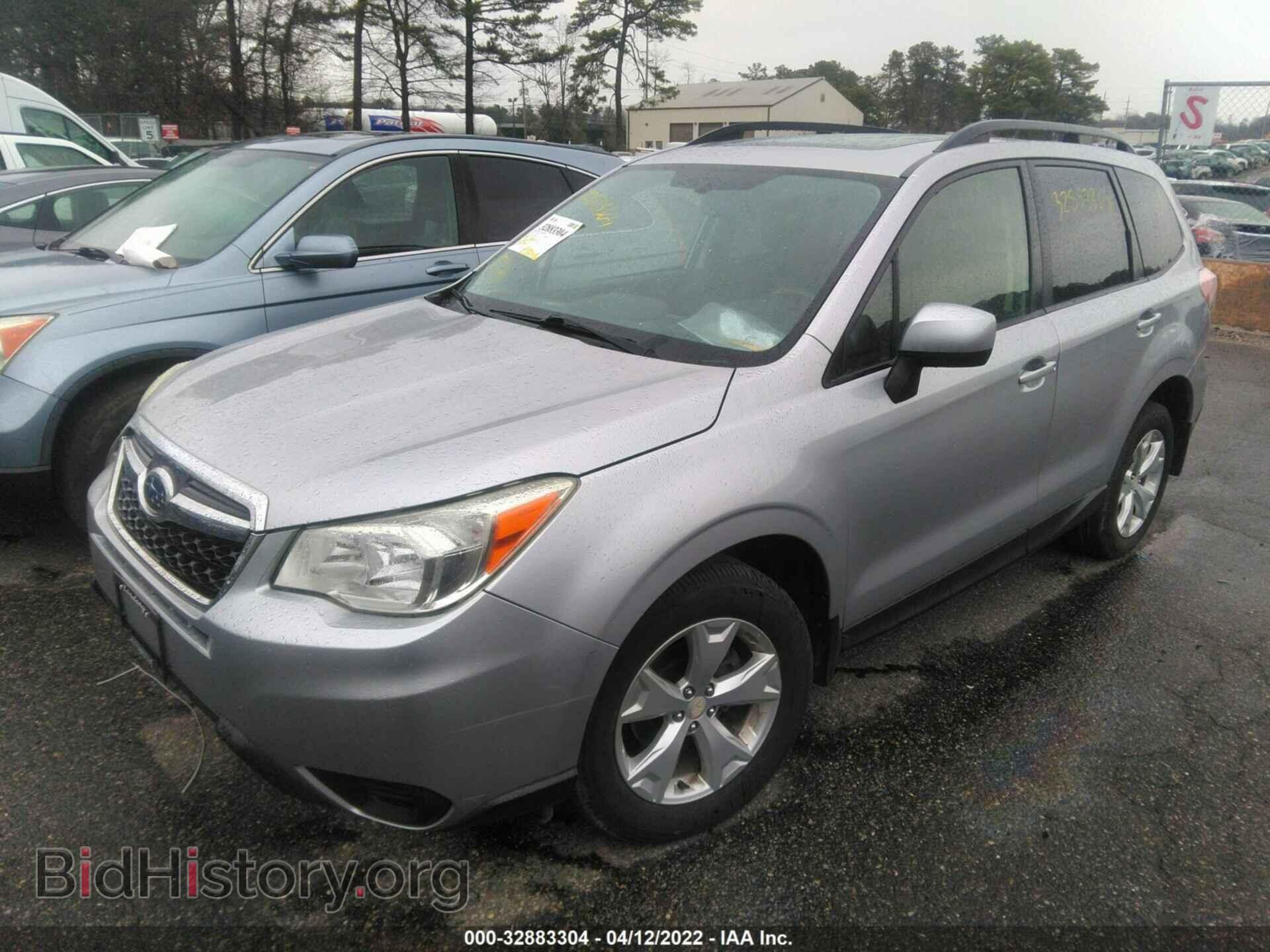 2014 SUBARU FORESTER - VIN: JF2SJAEC2EH428967 - Фото 2