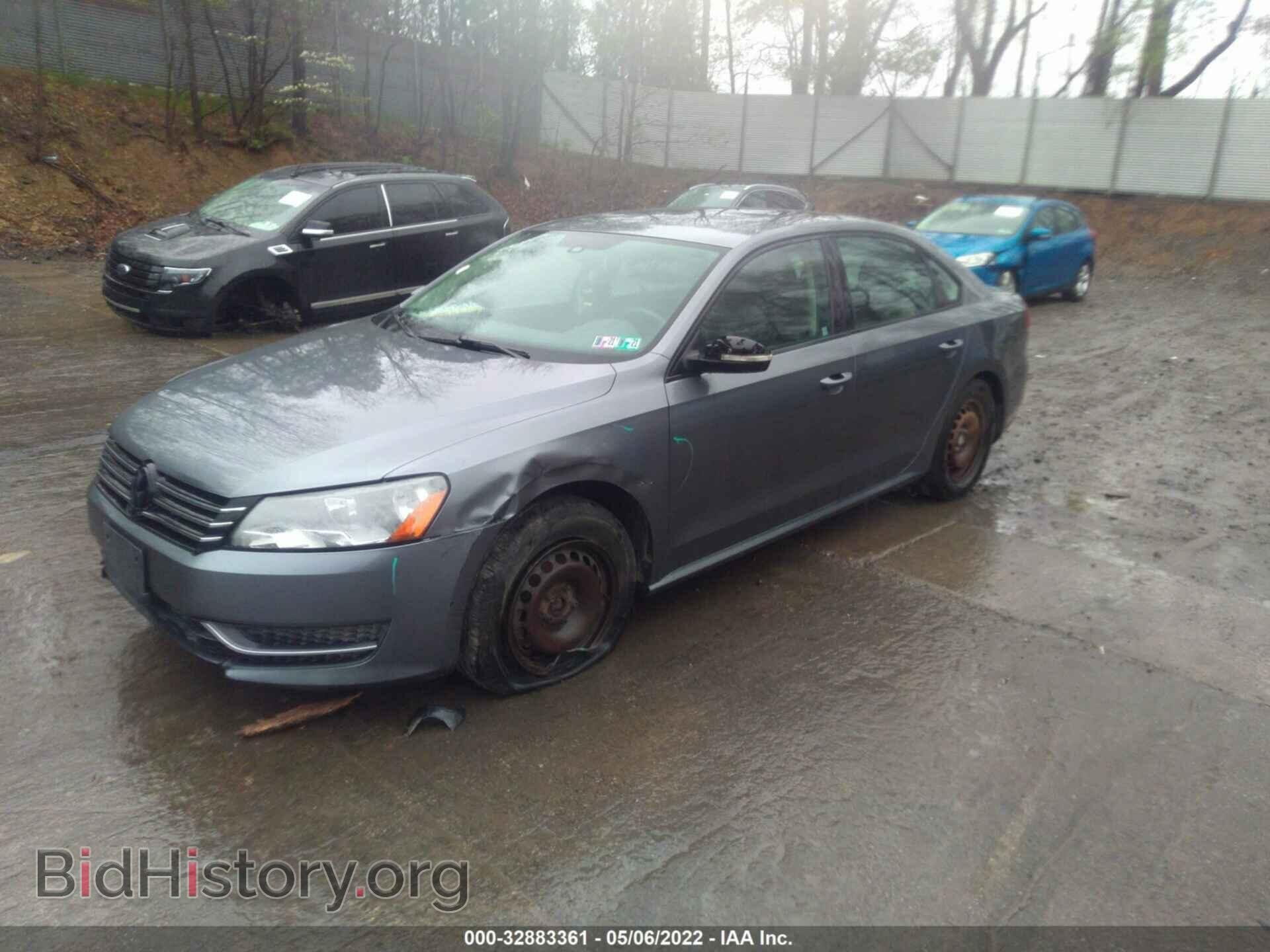 2014 VOLKSWAGEN PASSAT - VIN: 1VWAT7A3XEC030025 - Фото 2