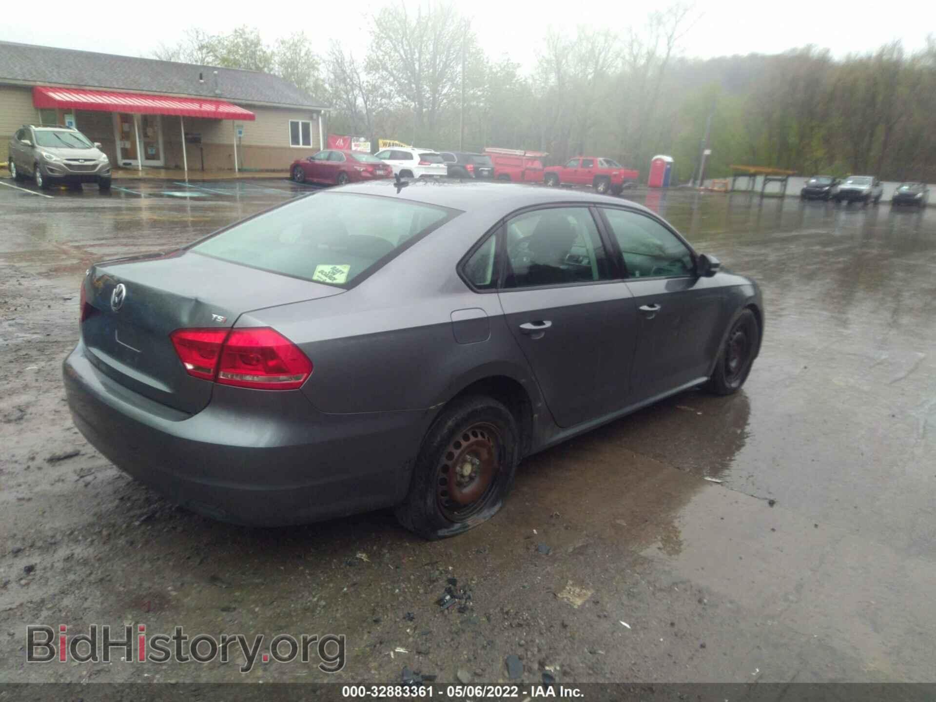 2014 VOLKSWAGEN PASSAT - VIN: 1VWAT7A3XEC030025 - Фото 4
