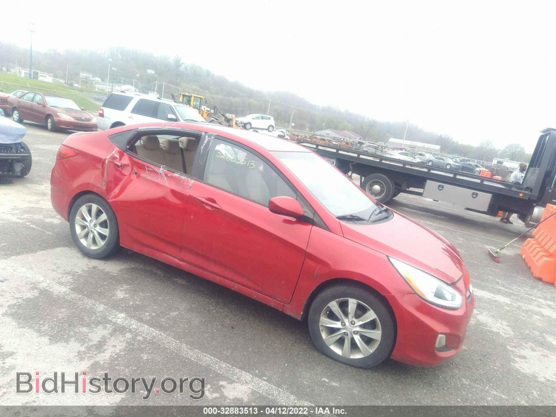 Photo KMHCU4AEXEU604248 - HYUNDAI ACCENT 2014