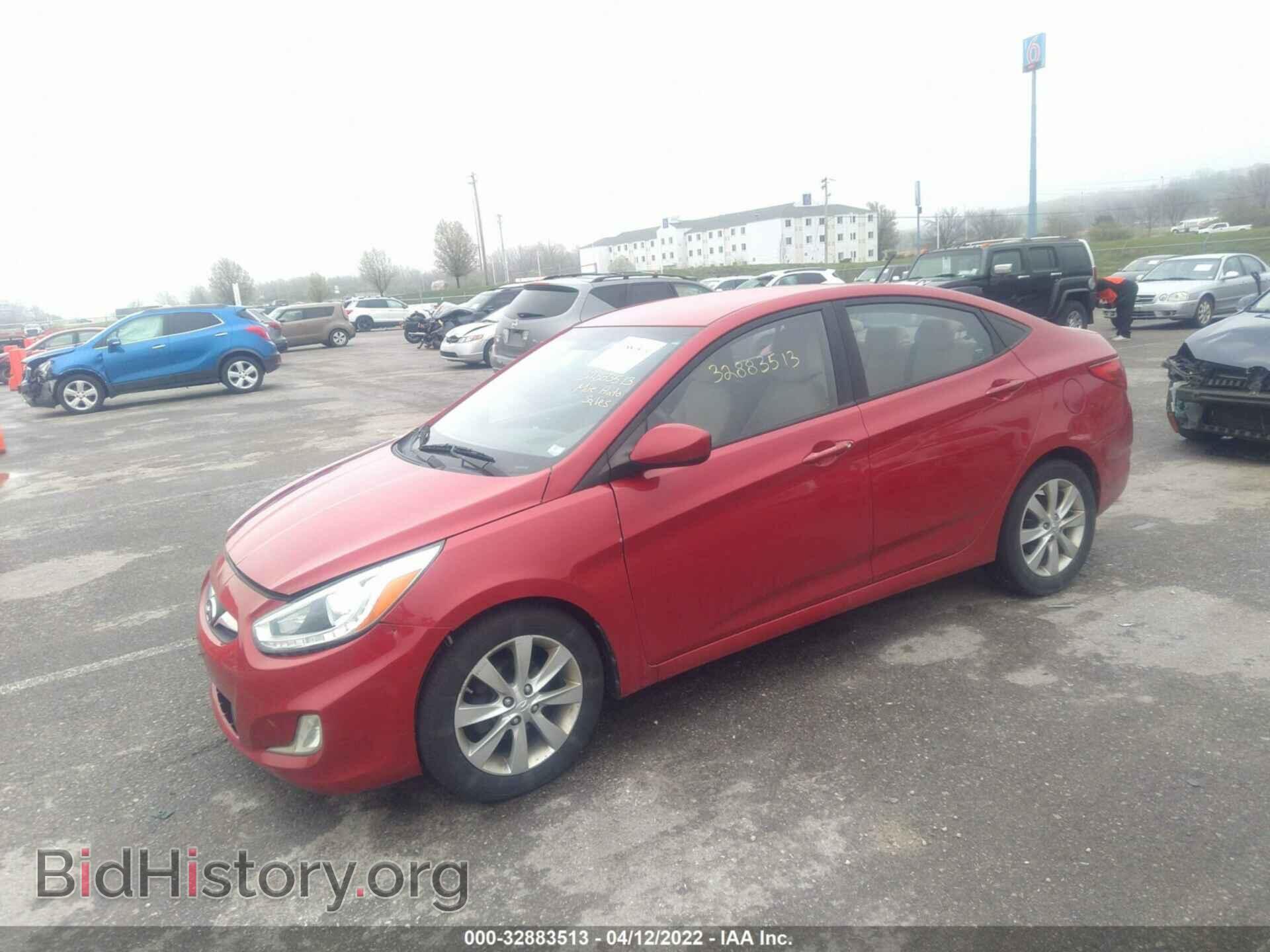 2014 HYUNDAI ACCENT - VIN: KMHCU4AEXEU604248 - Photo 2