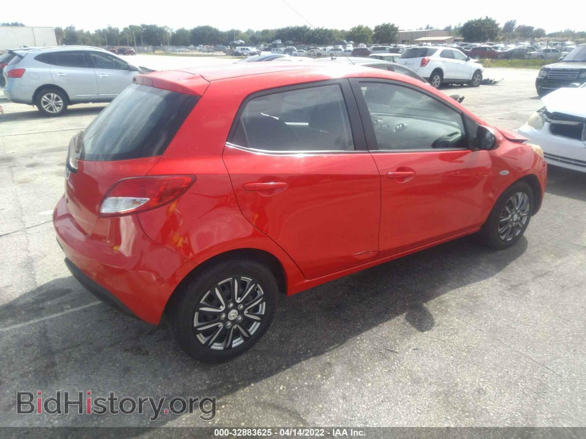 2013 MAZDA MAZDA2 - VIN: JM1DE1KYXD0170657 - Фото 4