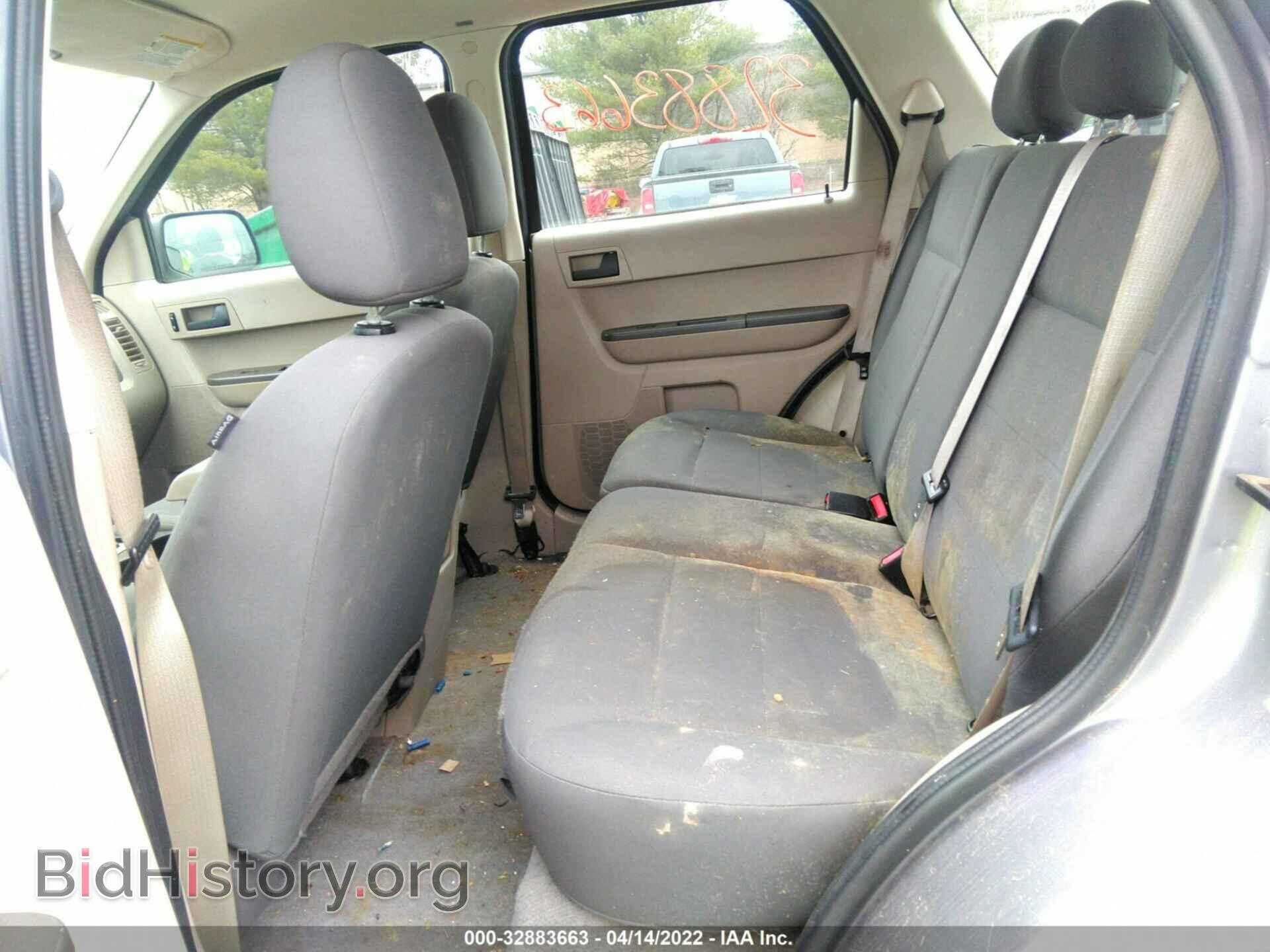 2008 FORD ESCAPE - VIN: 1FMCU92Z88KB06550 - Фото 8