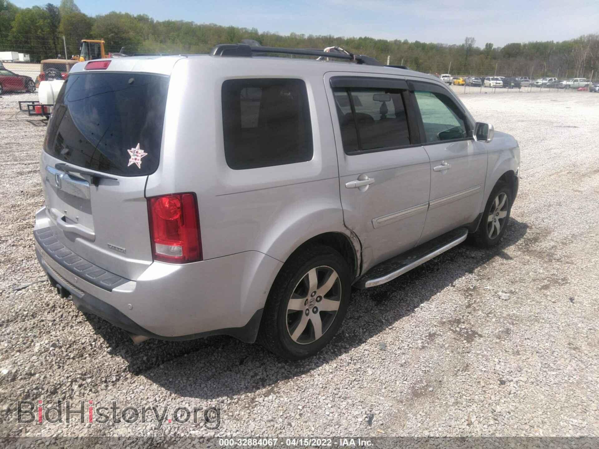 2012 HONDA PILOT - VIN: 5FNYF3H98CB028446 - Фото 4