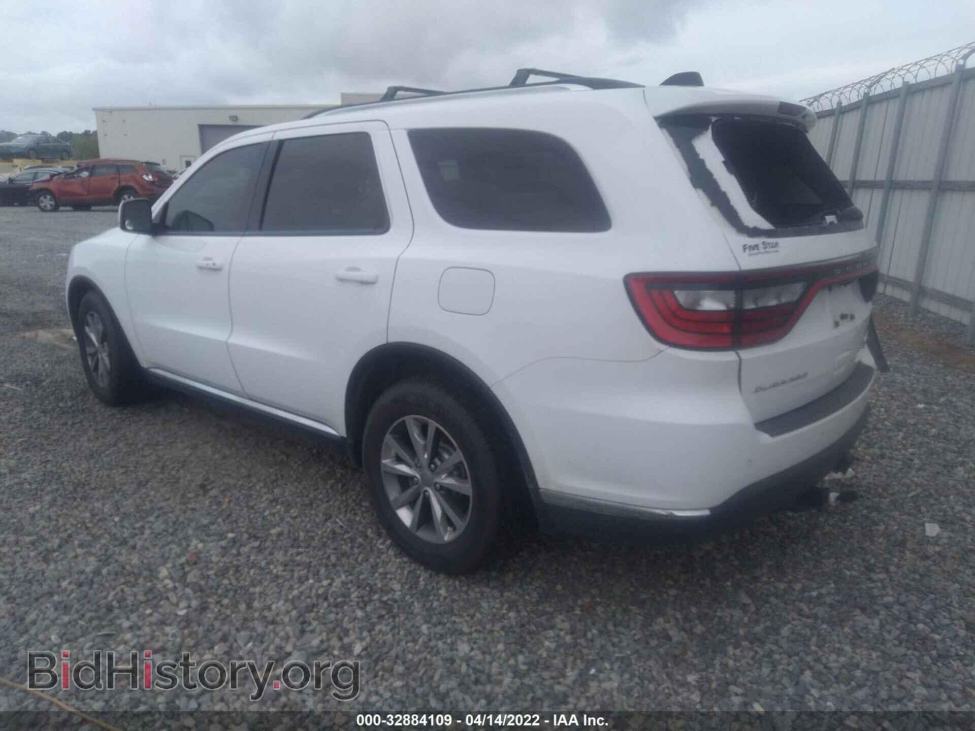 2015 DODGE DURANGO - VIN: 1C4RDHDG3FC244315 - Фото 3
