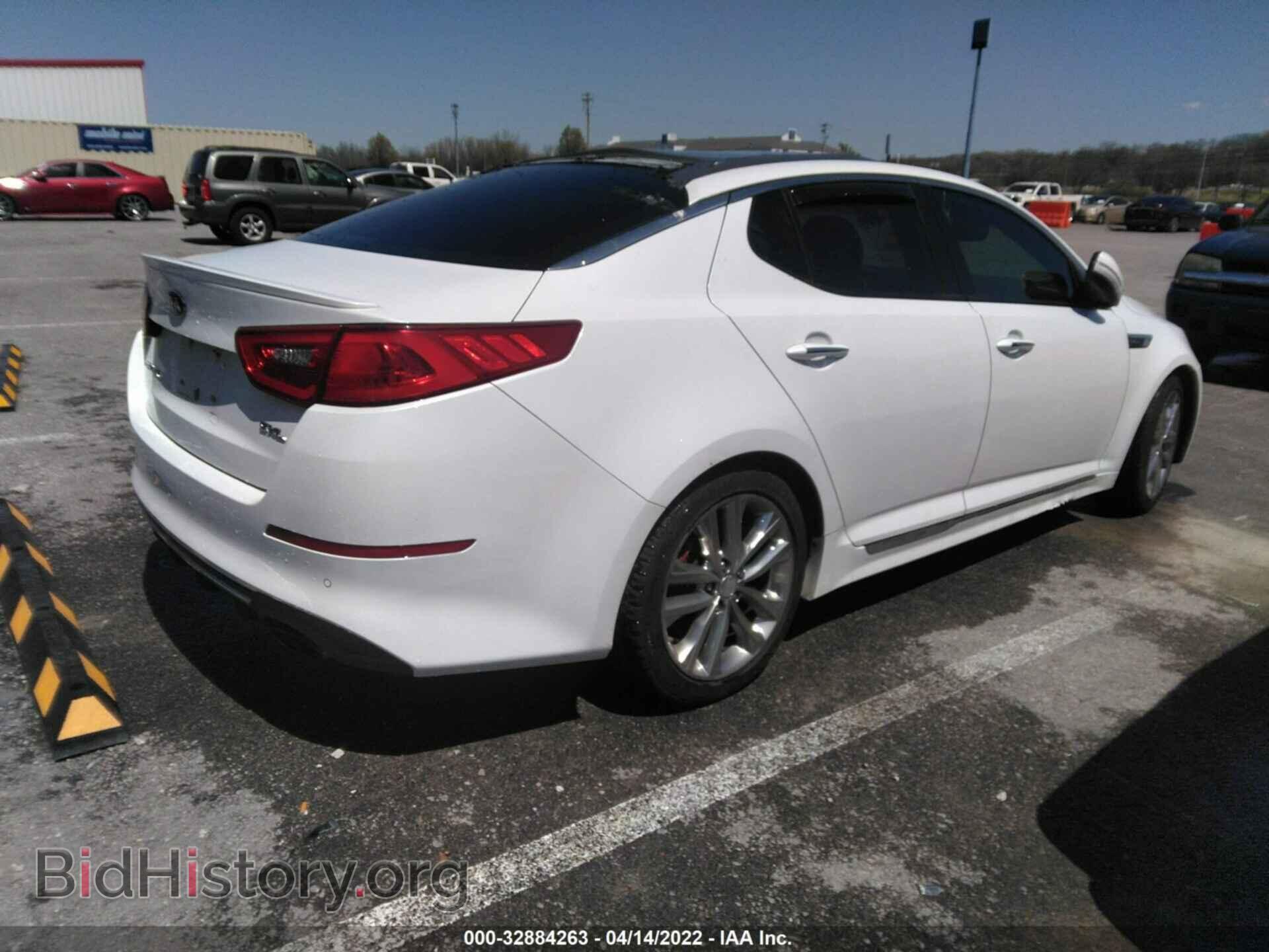 2014 KIA OPTIMA - VIN: 5XXGR4A67EG284151 - Фото 4