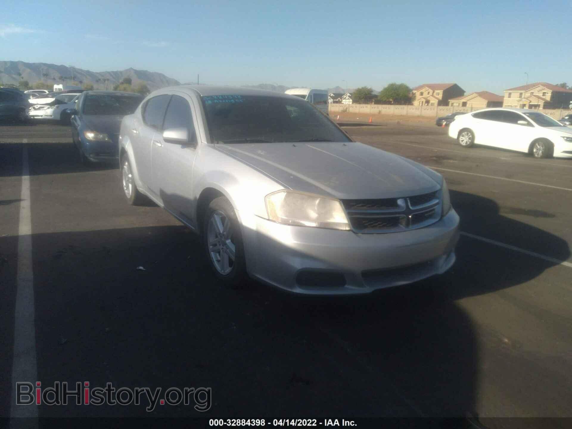 Photo 1C3CDZCB8CN166023 - DODGE AVENGER 2012