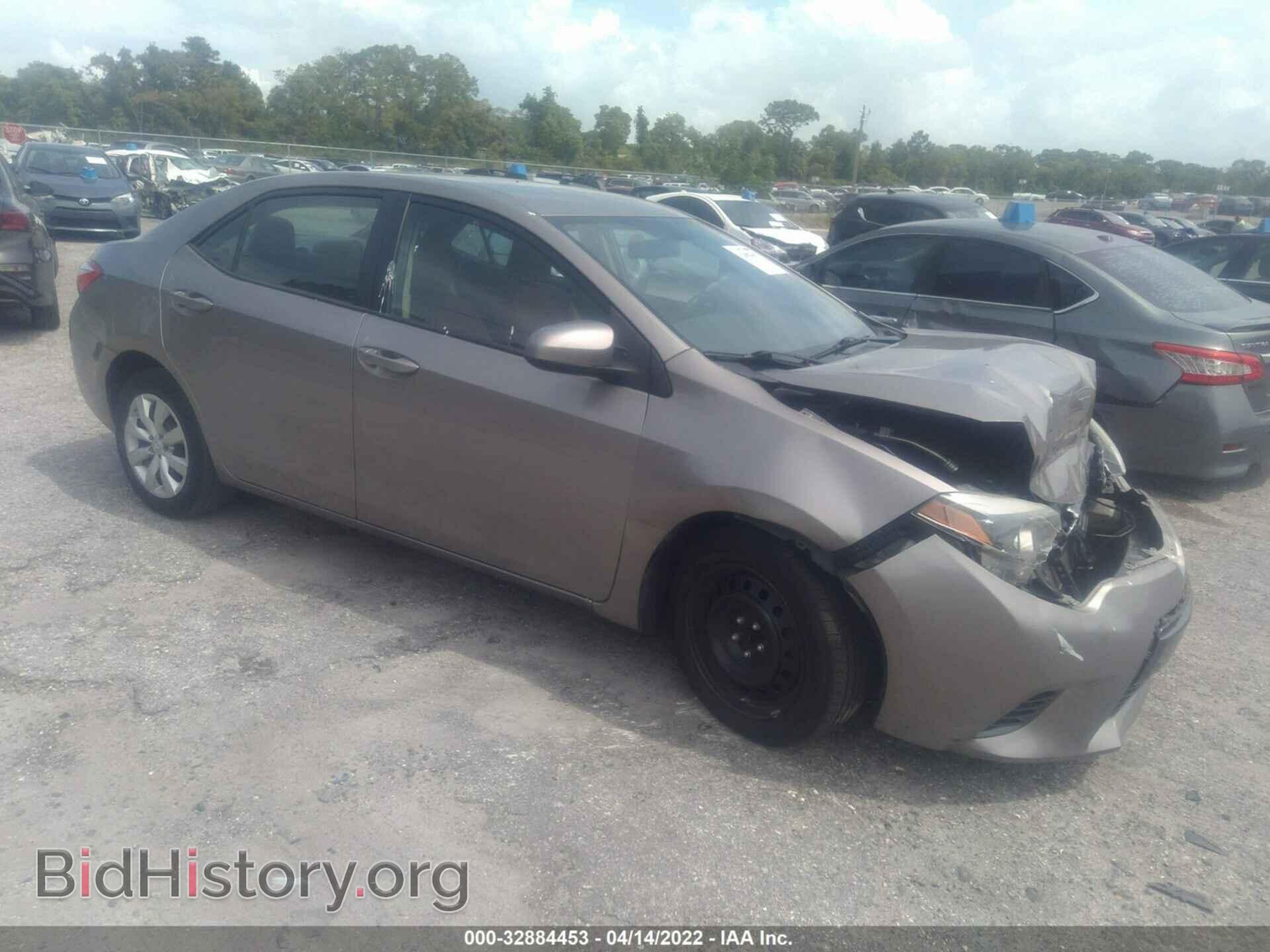 Photo 5YFBURHE0FP352088 - TOYOTA COROLLA 2015