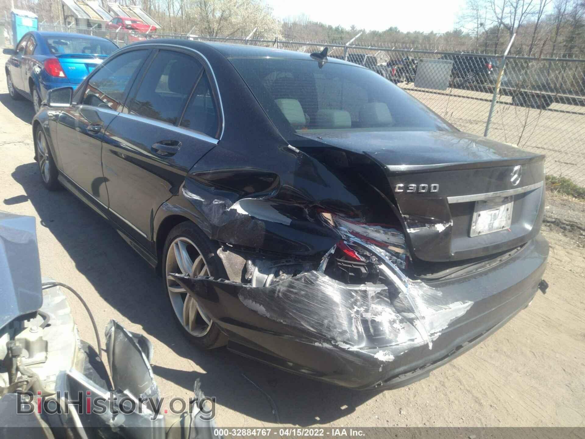 2012 MERCEDES-BENZ C-CLASS - VIN: WDDGF8BB3CA701968 - Фото 3