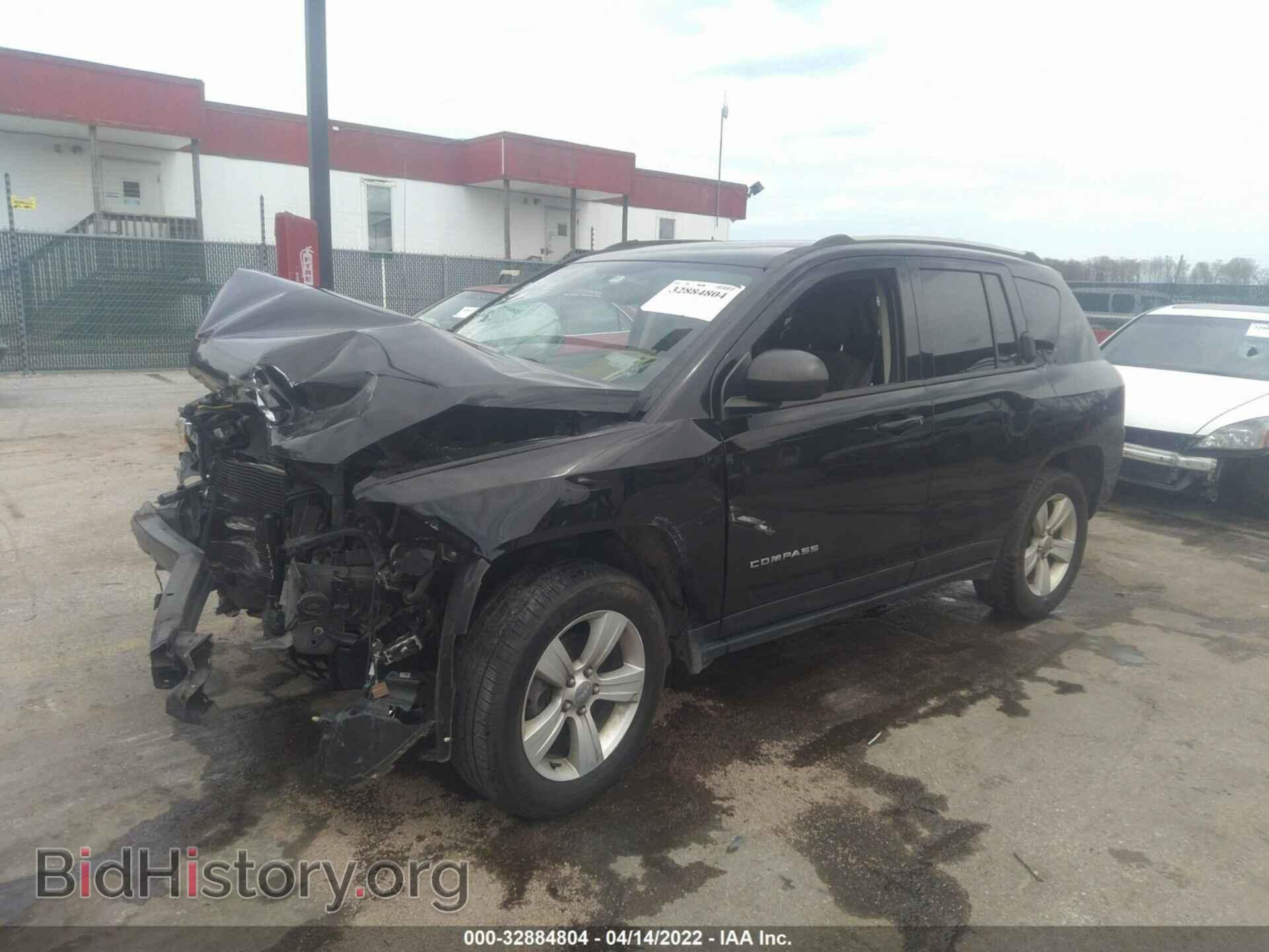2016 JEEP COMPASS - VIN: 1C4NJDBB8GD803635 - Фото 2