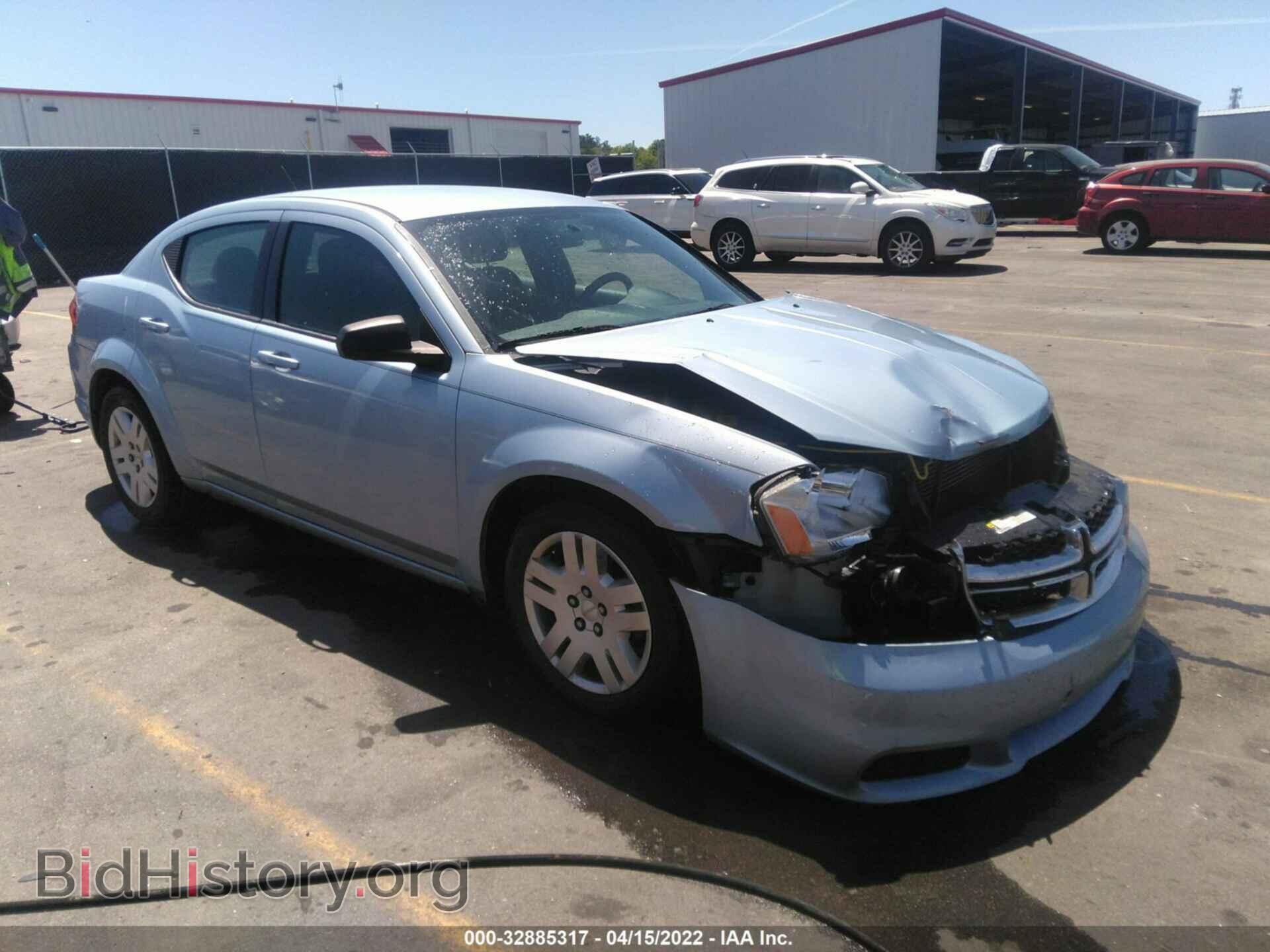 Фотография 1C3CDZAB4DN730674 - DODGE AVENGER 2013