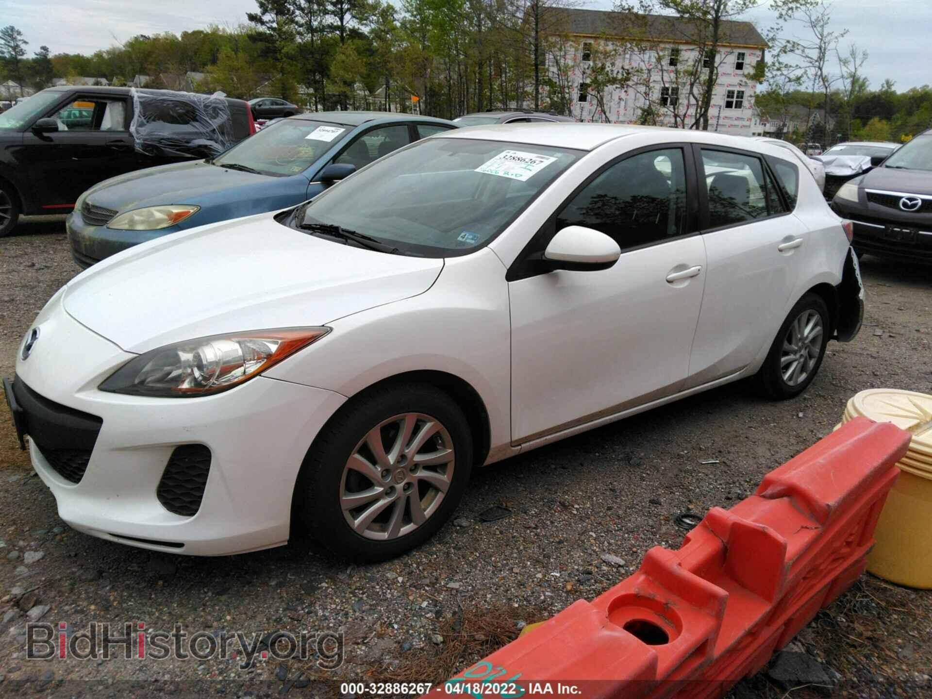 2012 MAZDA MAZDA3 - VIN: JM1BL1L78C1520606 - Фото 2