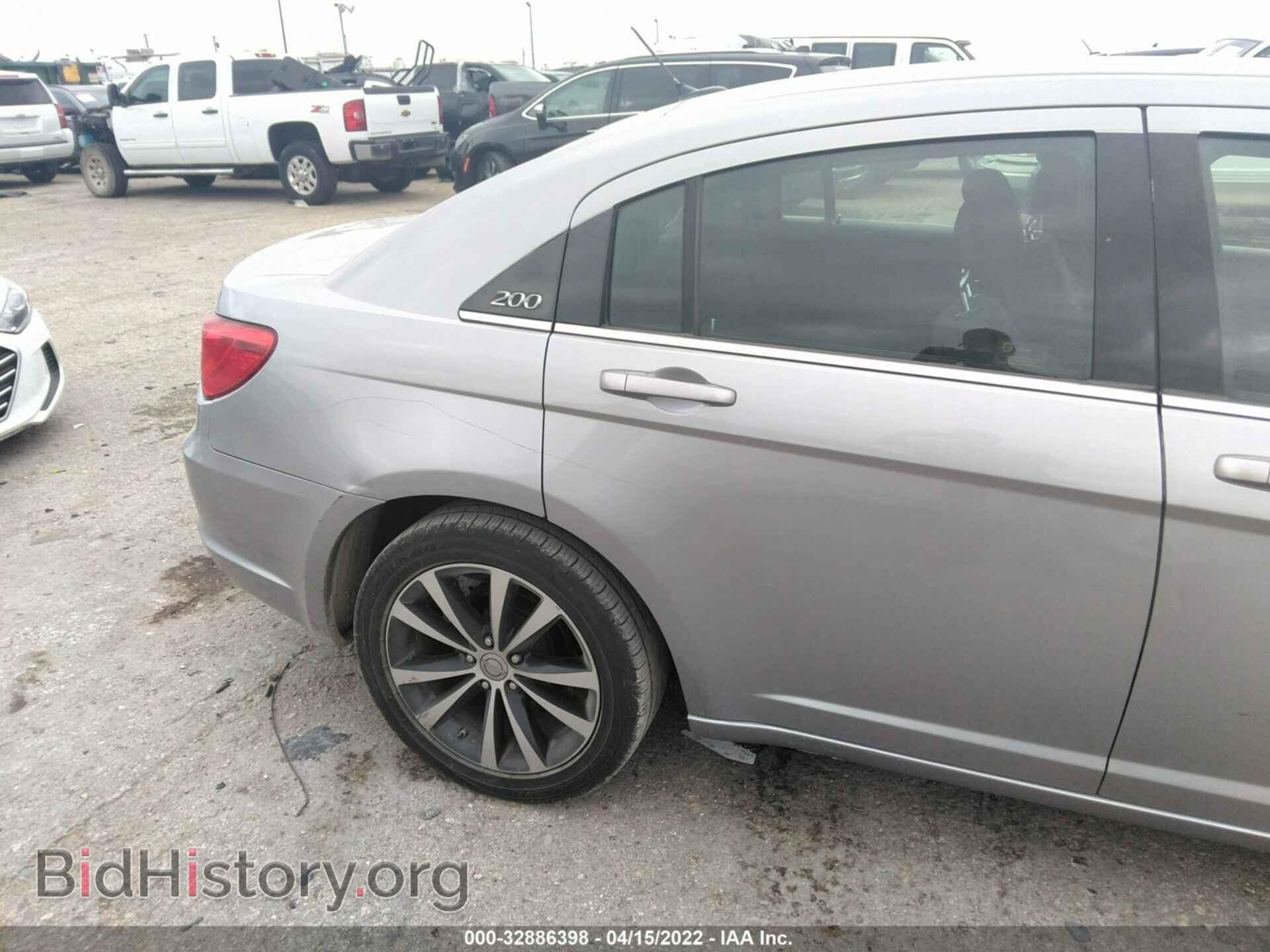 2013 CHRYSLER 200 - VIN: 1C3CCBBG2DN700187 - Фото 6