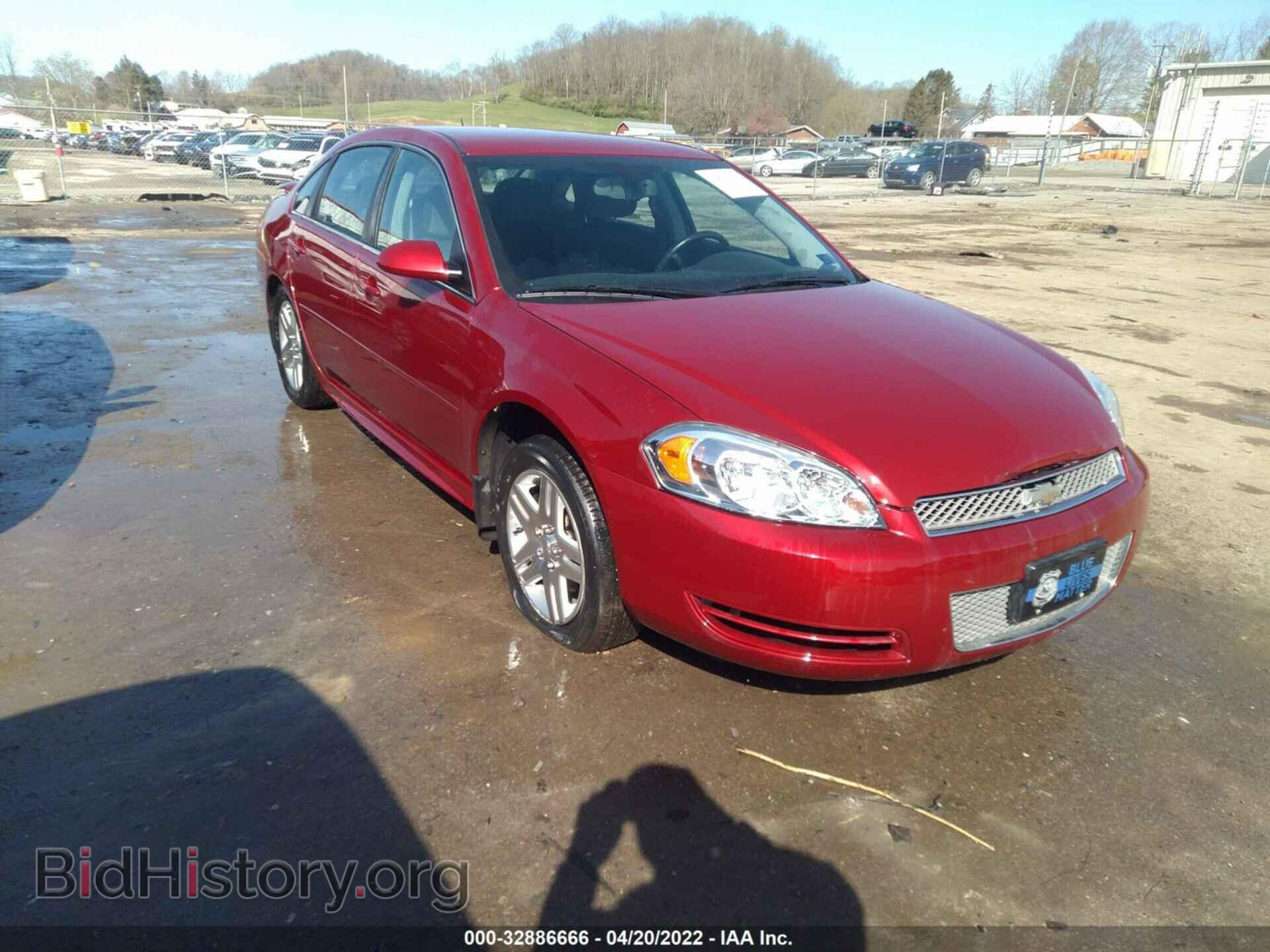 Фотография 2G1WB5E3XC1328337 - CHEVROLET IMPALA 2012