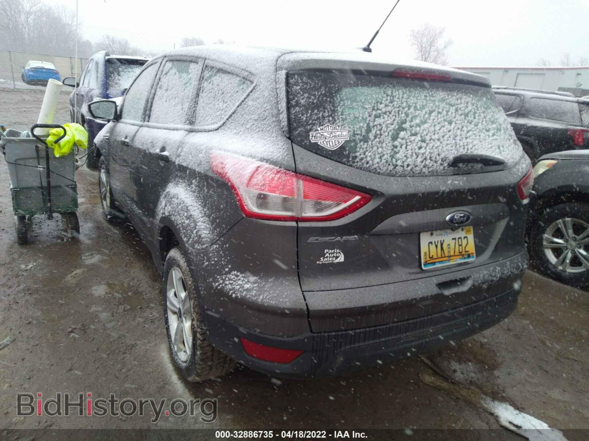 2014 FORD ESCAPE - VIN: 1FMCU0F73EUD24187 - Фото 3
