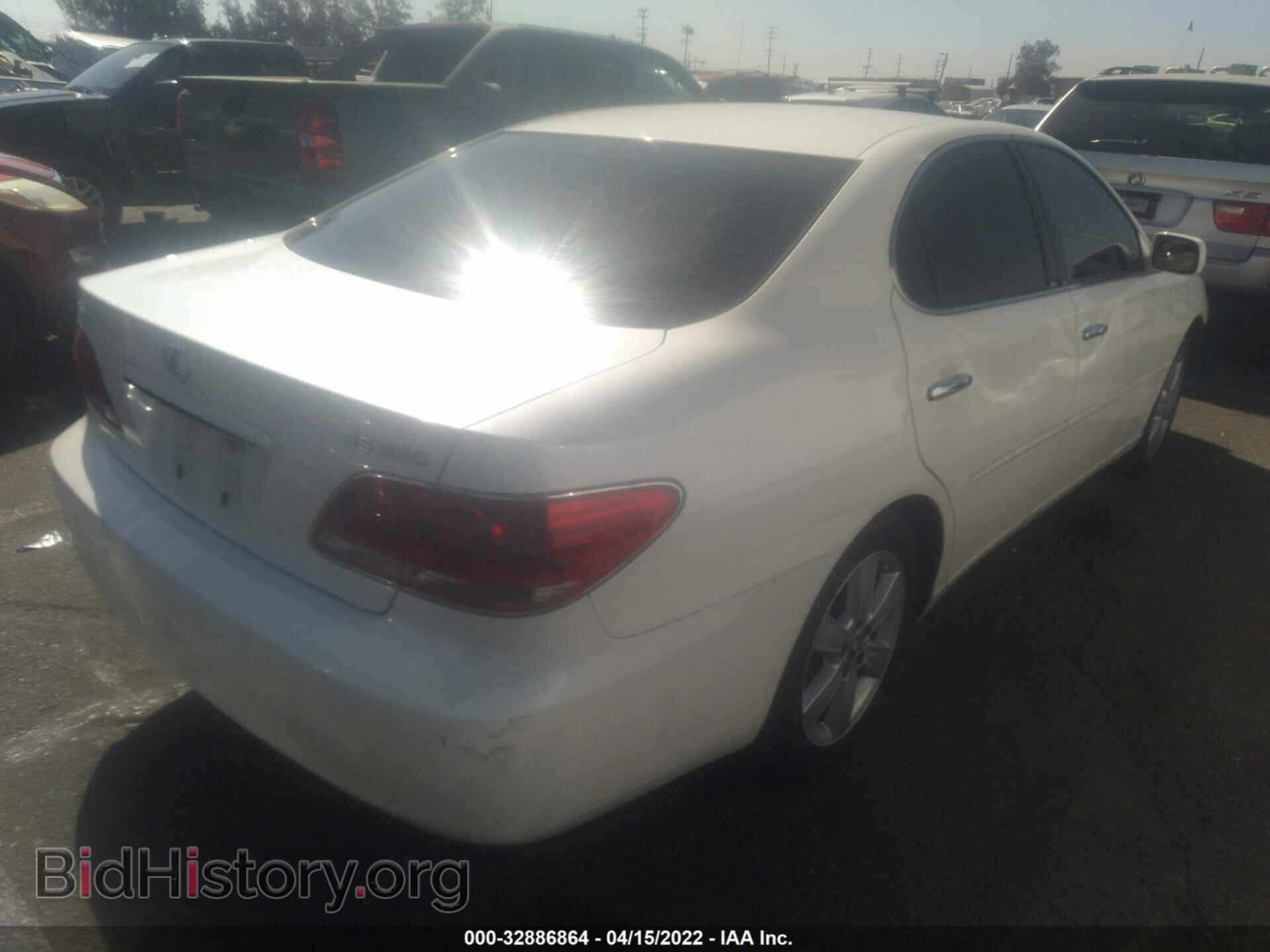 2006 LEXUS ES 330 - VIN: JTHBA30G765150637 - Фото 4