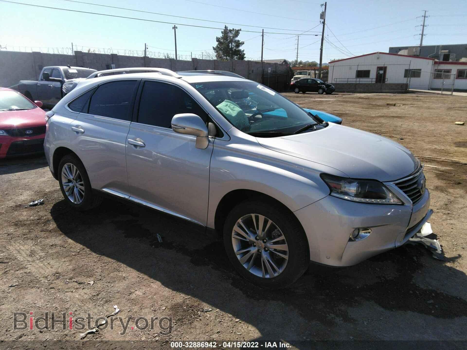 Фотография 2T2ZK1BA7DC106529 - LEXUS RX 350 2013