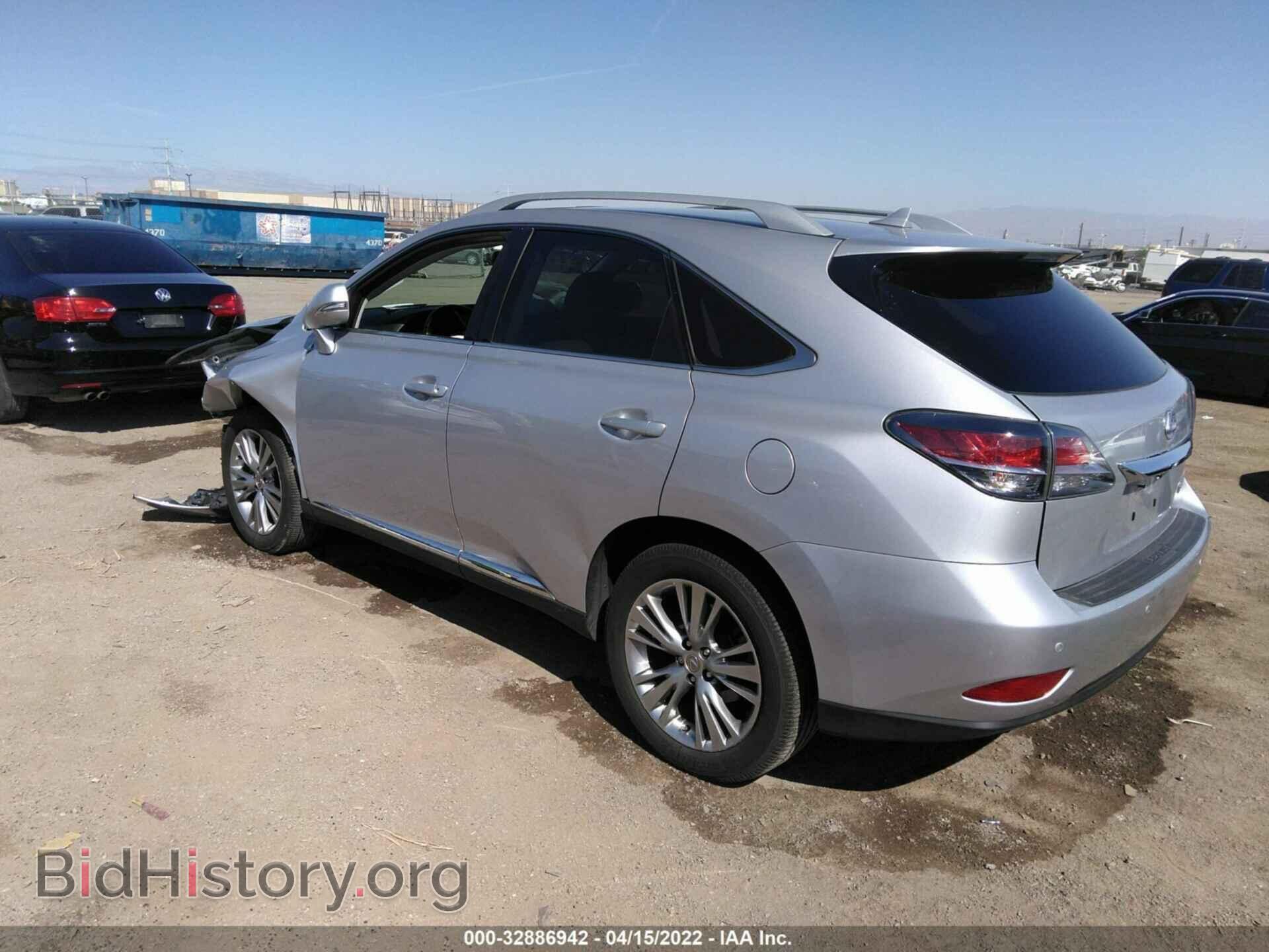 2013 LEXUS RX 350 - VIN: 2T2ZK1BA7DC106529 - Фото 3