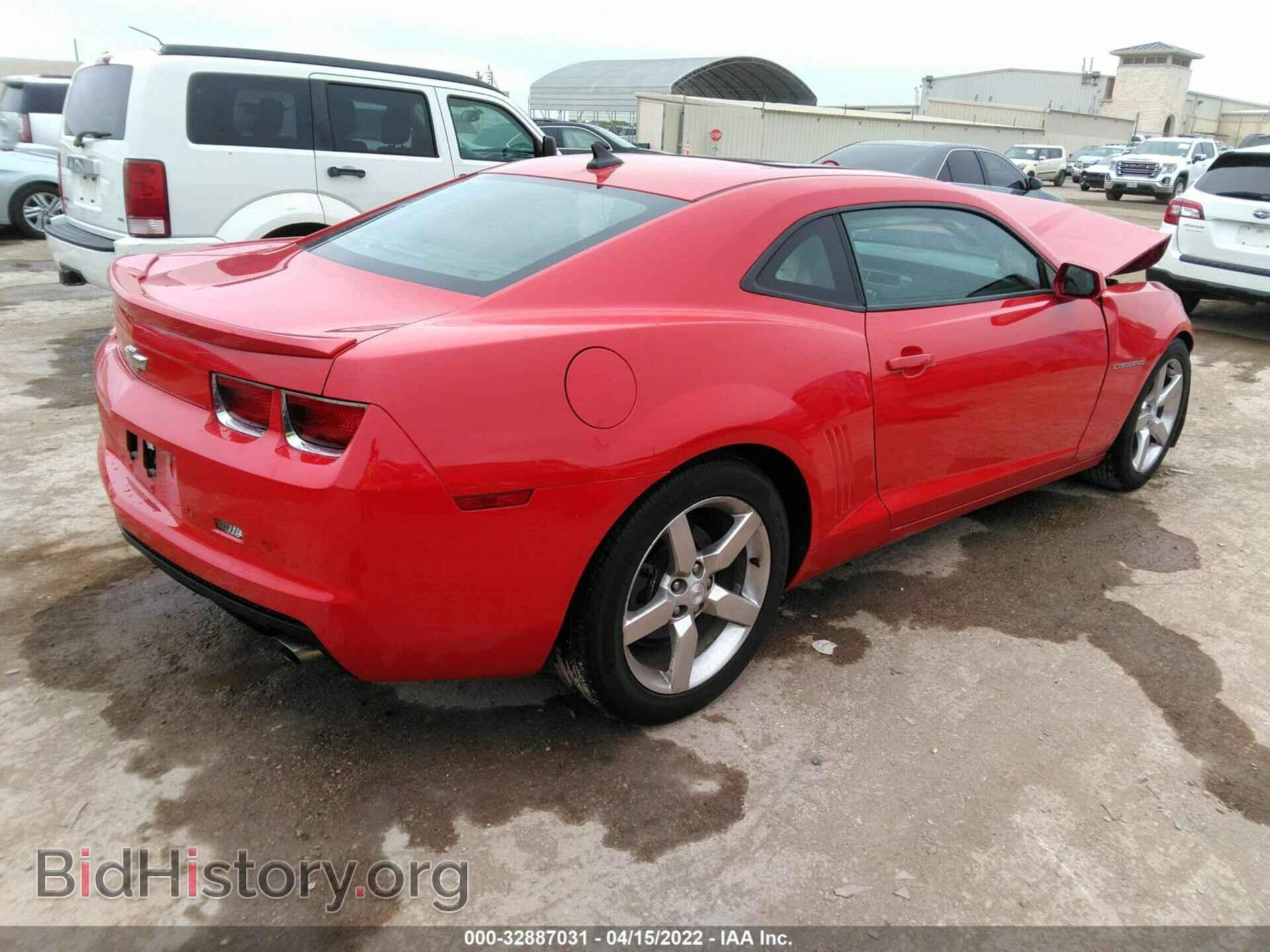 2013 CHEVROLET CAMARO - VIN: 2G1FB1E35D9113184 - Фото 4