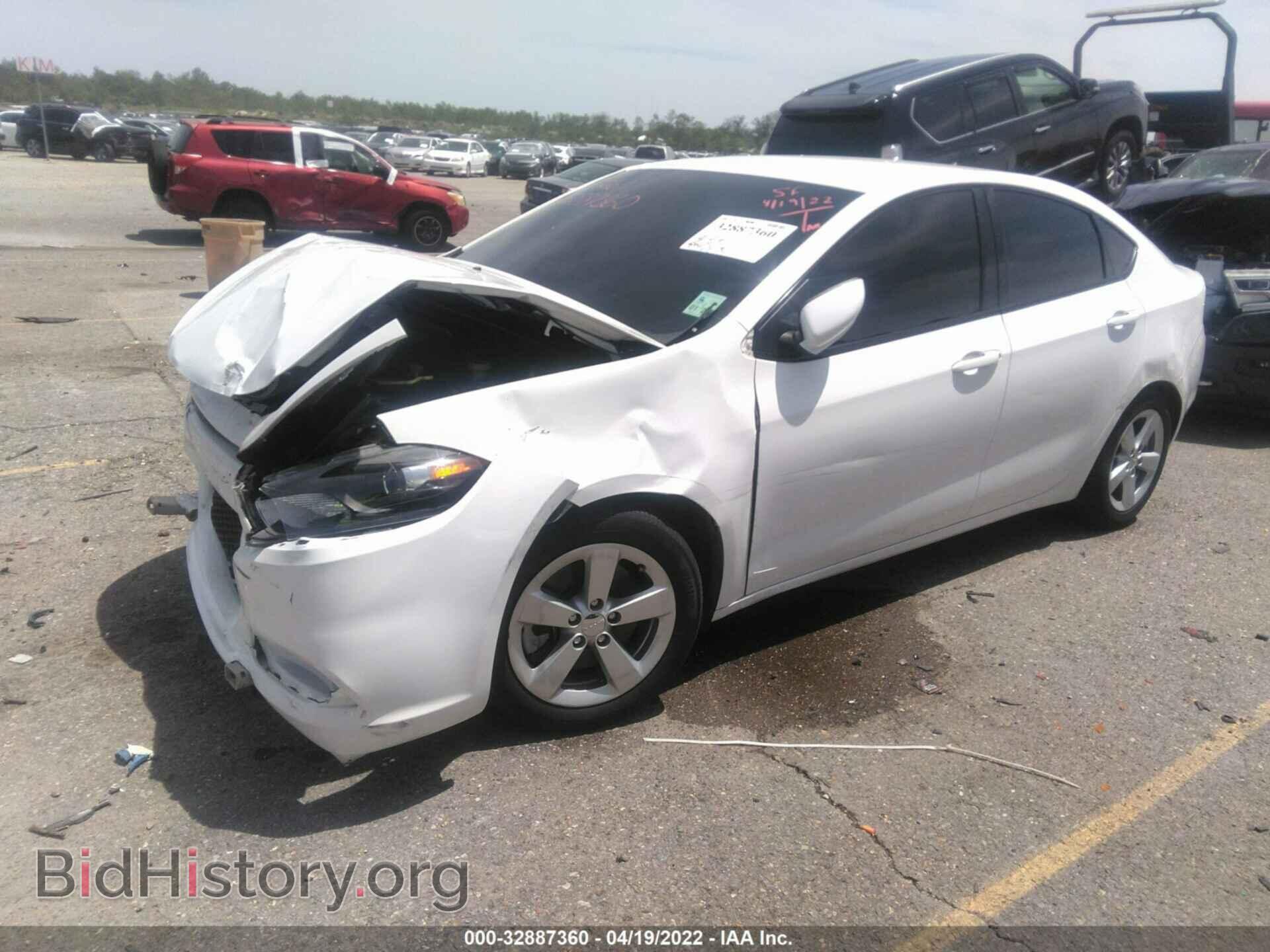 2016 DODGE DART - VIN: 1C3CDFBBXGD766635 - Фото 2
