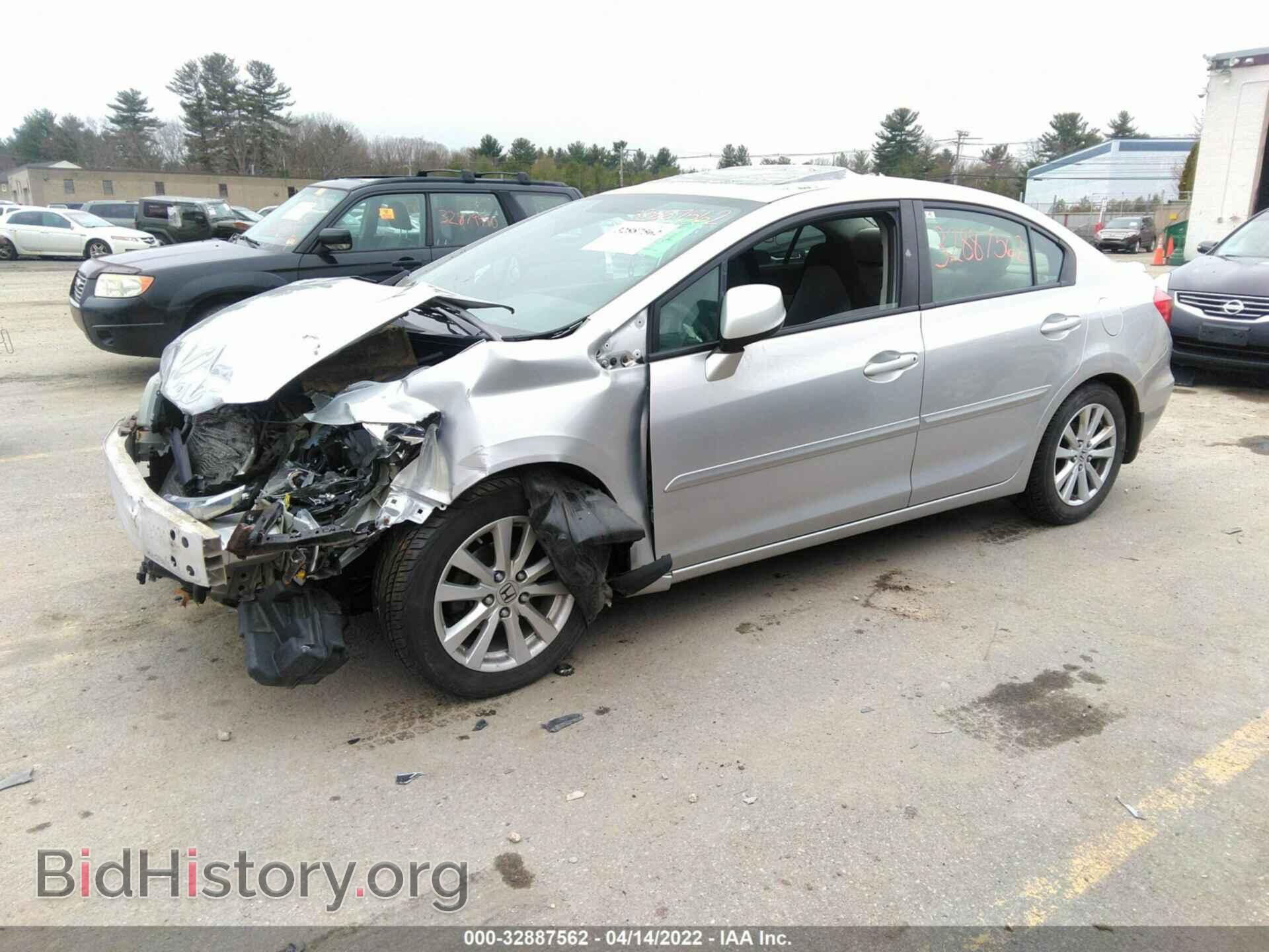 2012 HONDA CIVIC SDN - VIN: 2HGFB2F80CH329988 - Фото 2