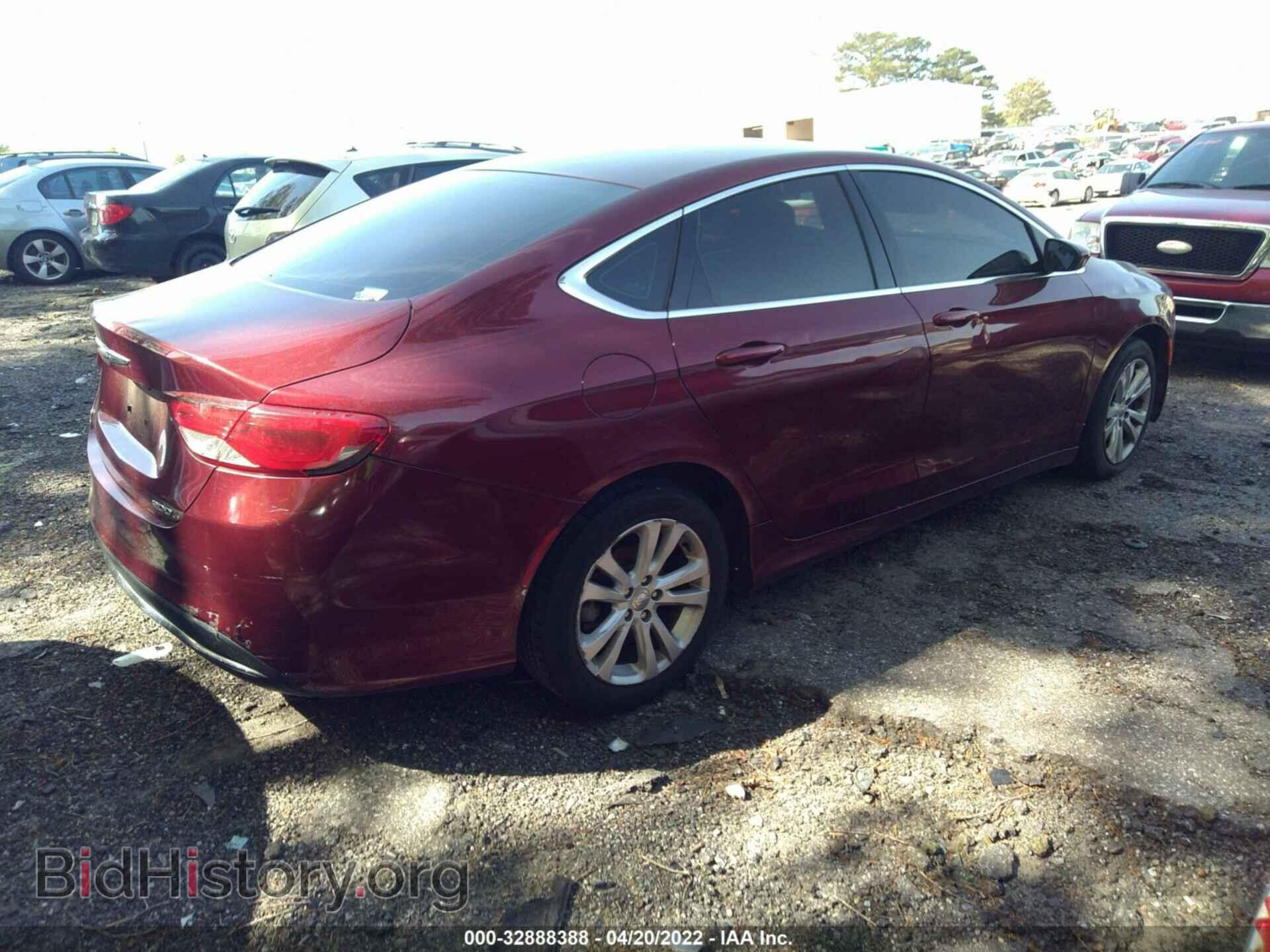 2015 CHRYSLER 200 - VIN: 1C3CCCAB0FN700123 - Фото 4