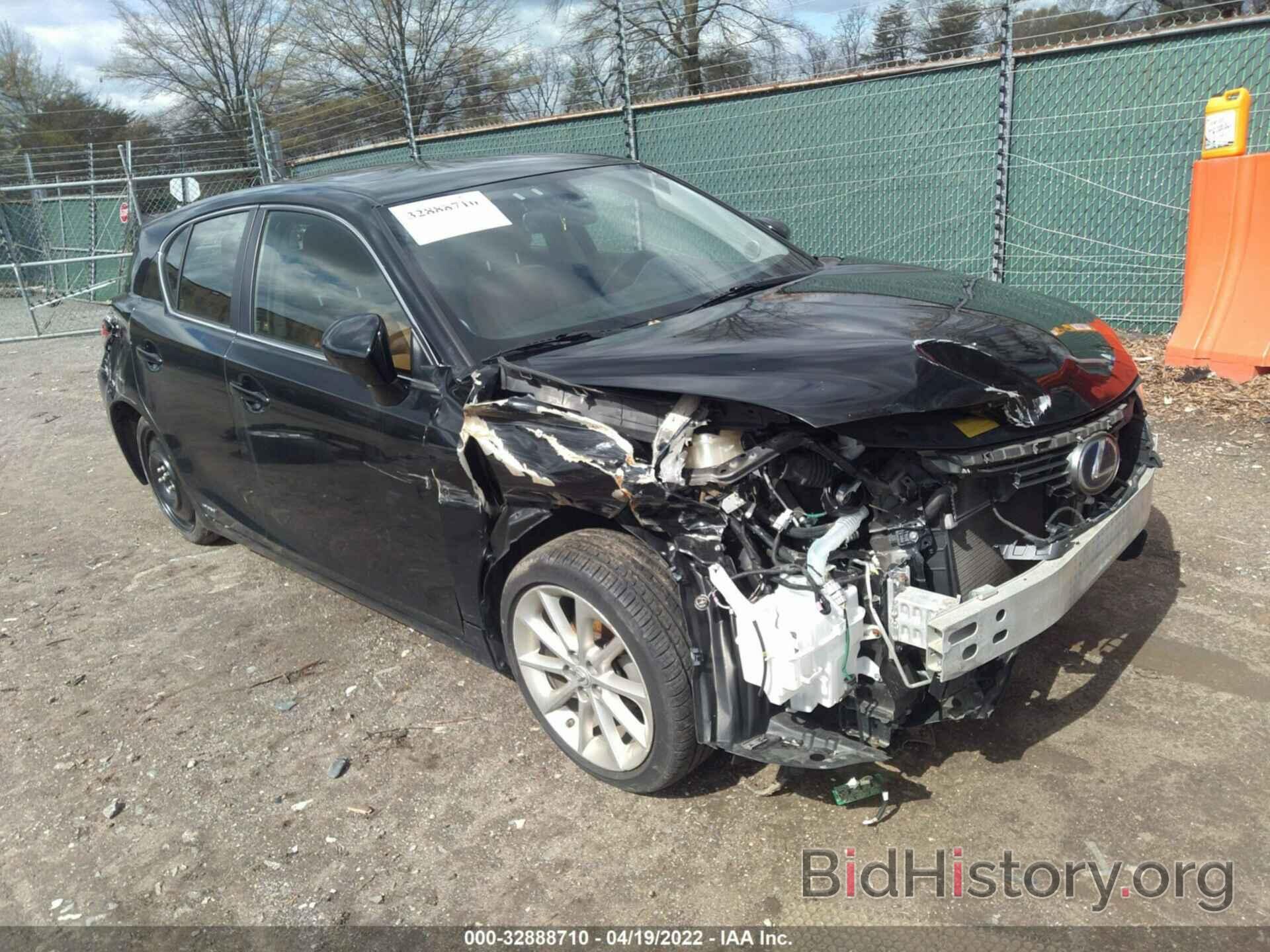 Photo JTHKD5BH9B2040645 - LEXUS CT 200H 2011