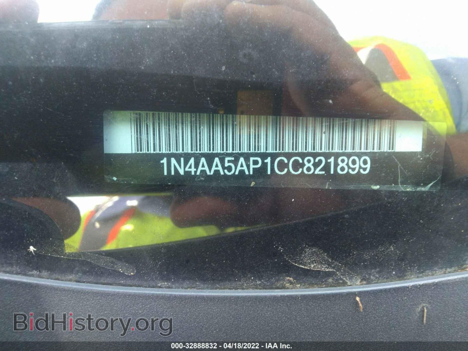 2012 NISSAN MAXIMA - VIN: 1N4AA5AP1CC821899 - Фото 9
