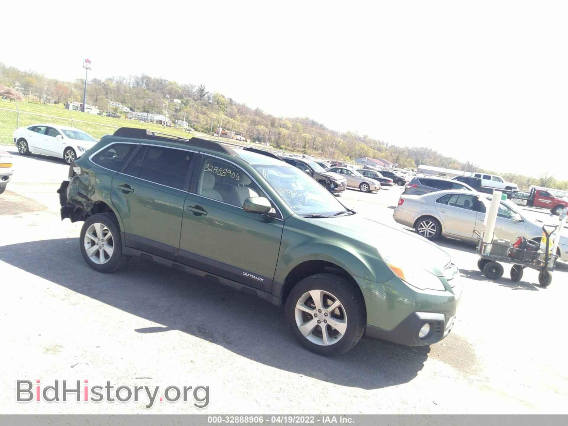 Фотография 4S4BRBCC1E3257847 - SUBARU OUTBACK 2014