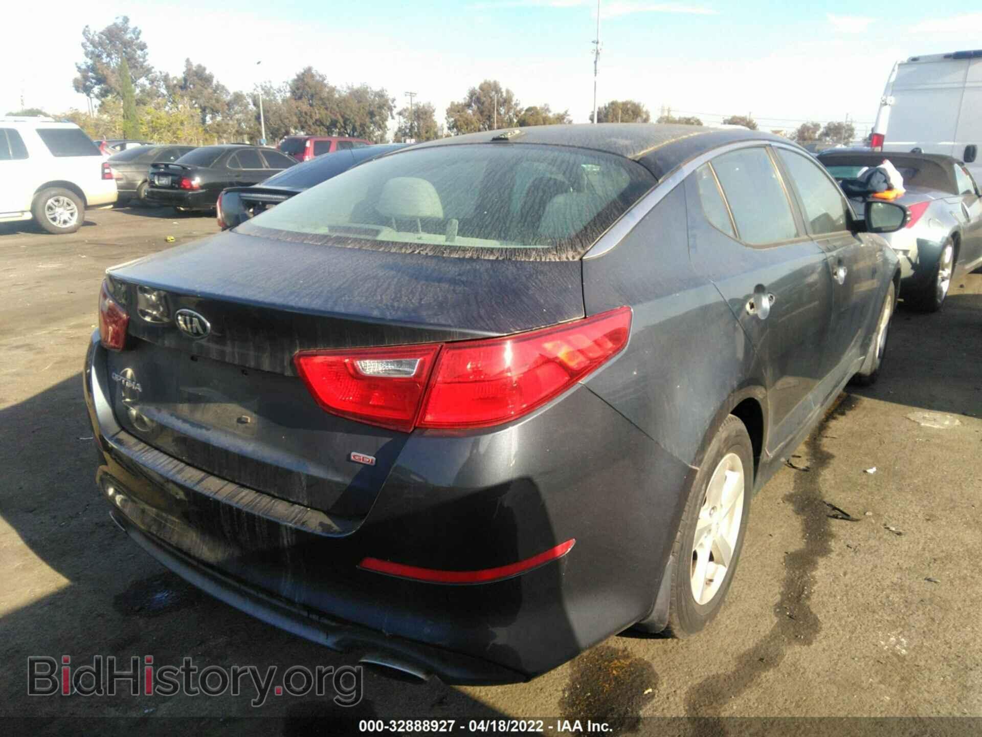 2015 KIA OPTIMA - VIN: KNAGM4A71F5536292 - Фото 4