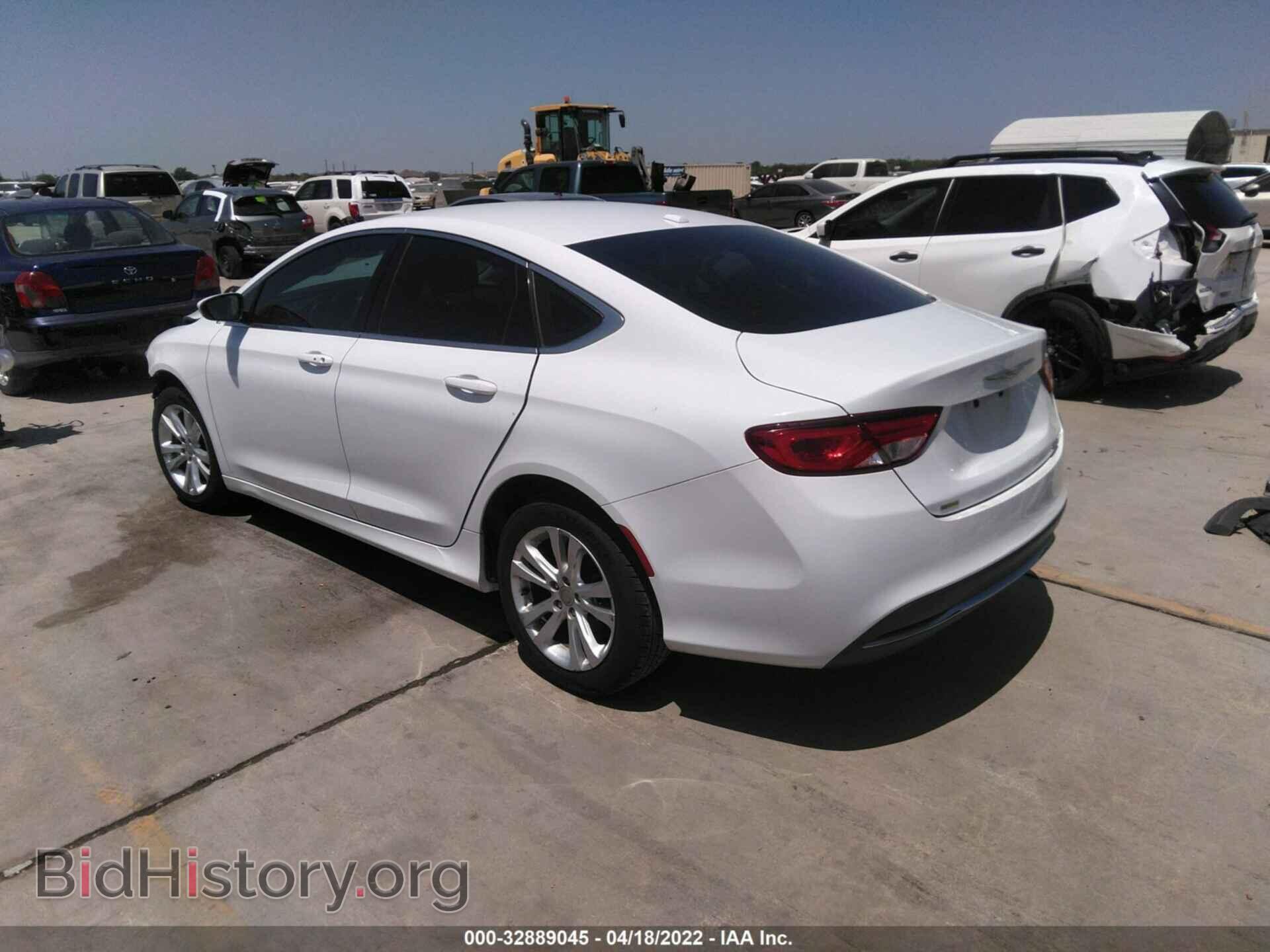 2015 CHRYSLER 200 - VIN: 1C3CCCAB3FN723928 - Фото 3