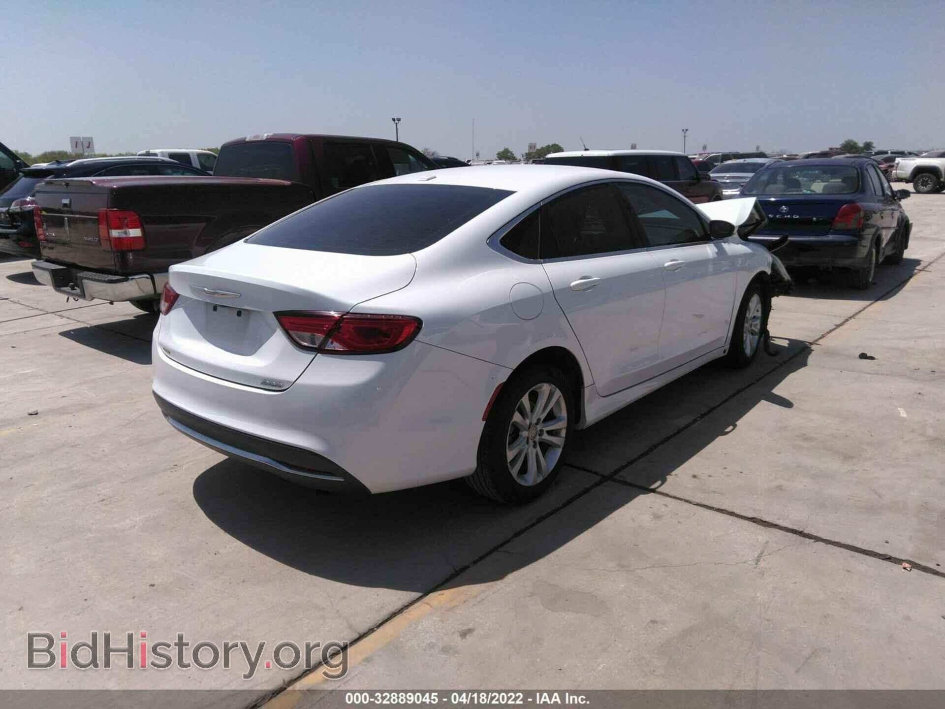 2015 CHRYSLER 200 - VIN: 1C3CCCAB3FN723928 - Фото 4