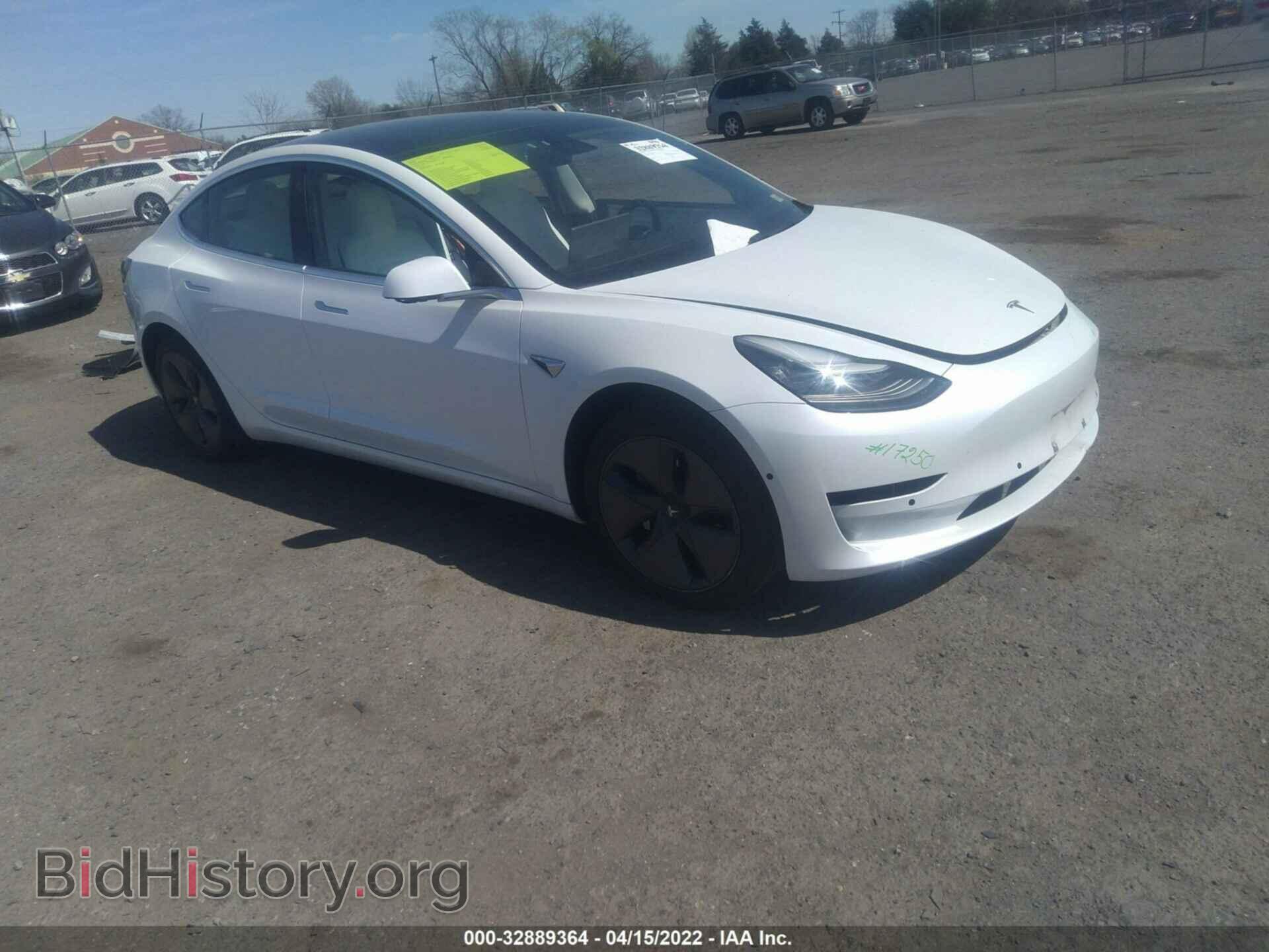 Photo 5YJ3E1EA1KF417735 - TESLA MODEL 3 2019