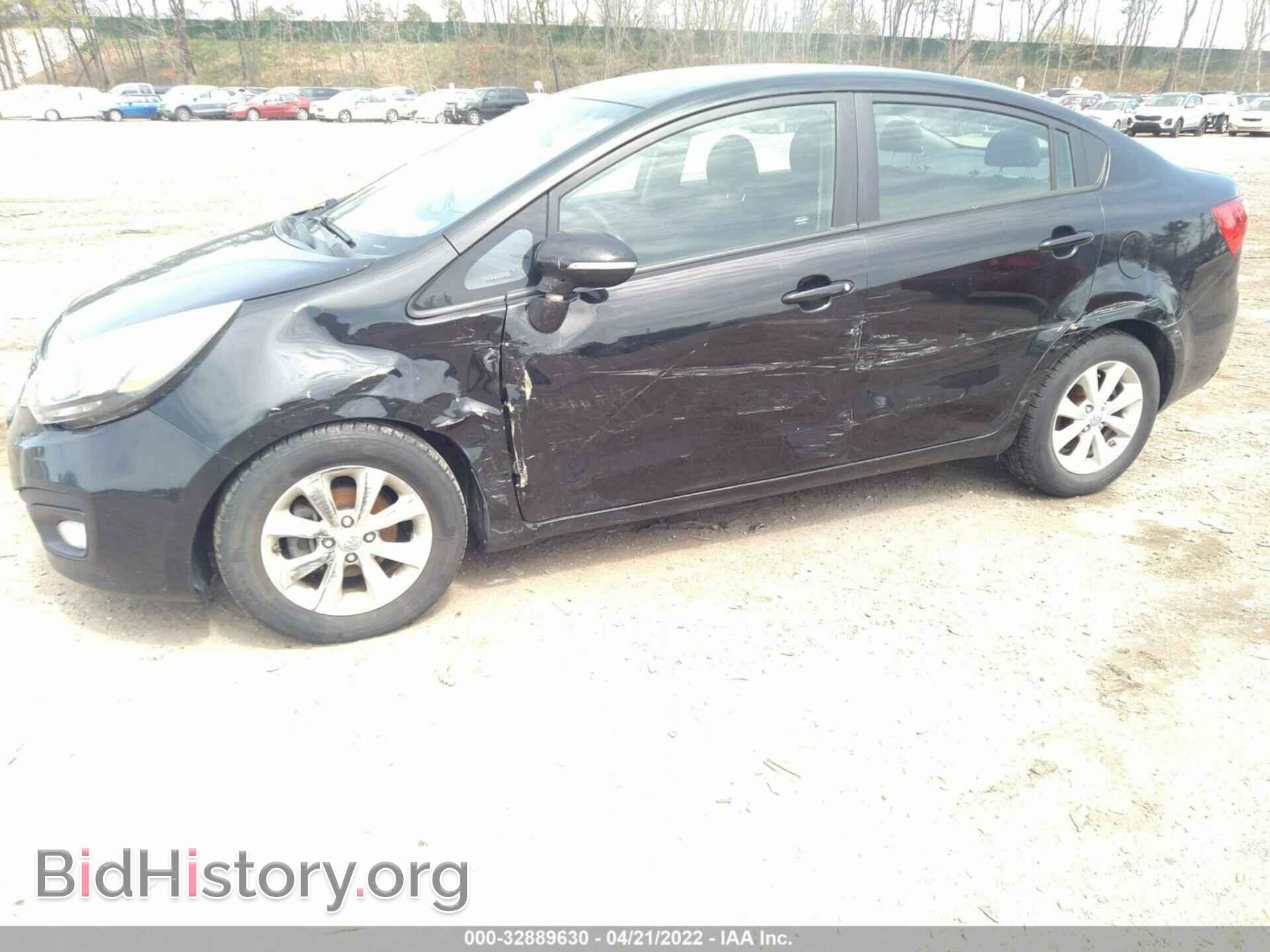 2012 KIA RIO - VIN: KNADN4A38C6045995 - Фото 6
