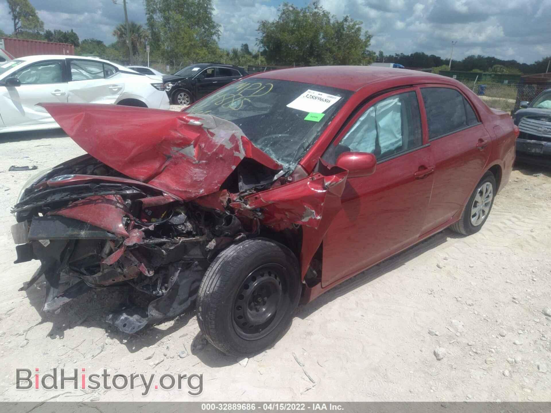 2013 TOYOTA COROLLA - VIN: 2T1BU4EE5DC980104 - Фото 2