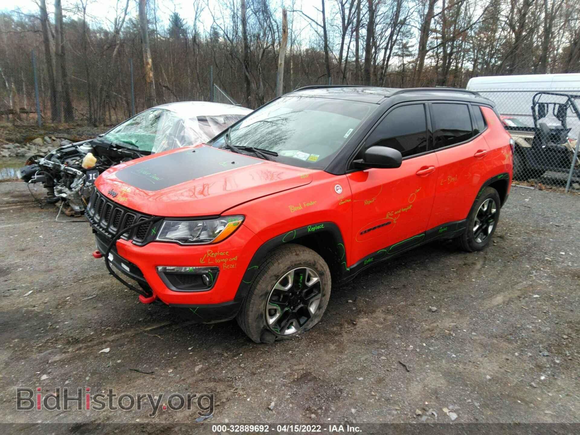 2017 JEEP COMPASS - VIN: 3C4NJDDB6HT631310 - Фото 2