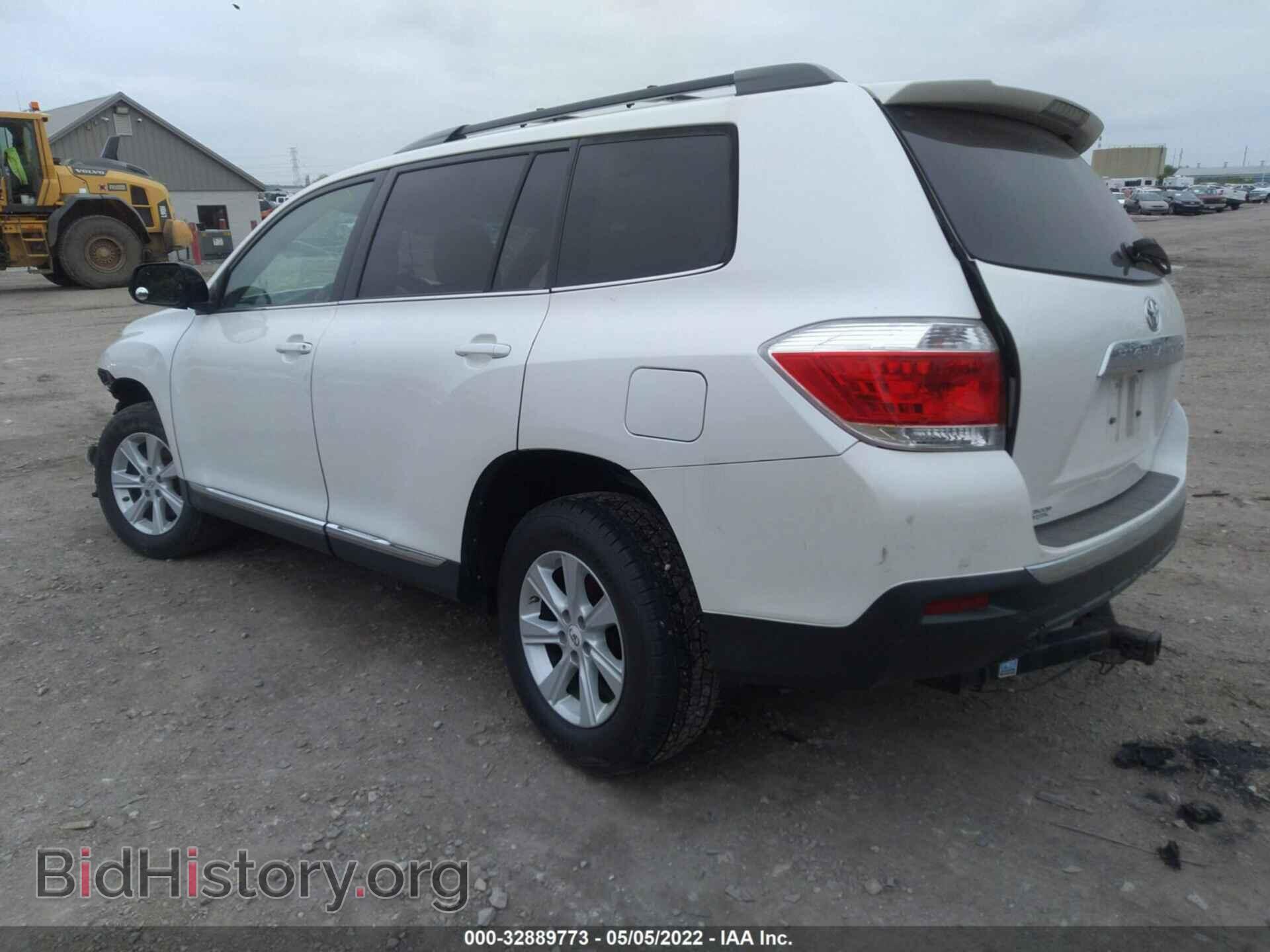 2012 TOYOTA HIGHLANDER - VIN: 5TDBK3EH7CS112766 - Фото 3