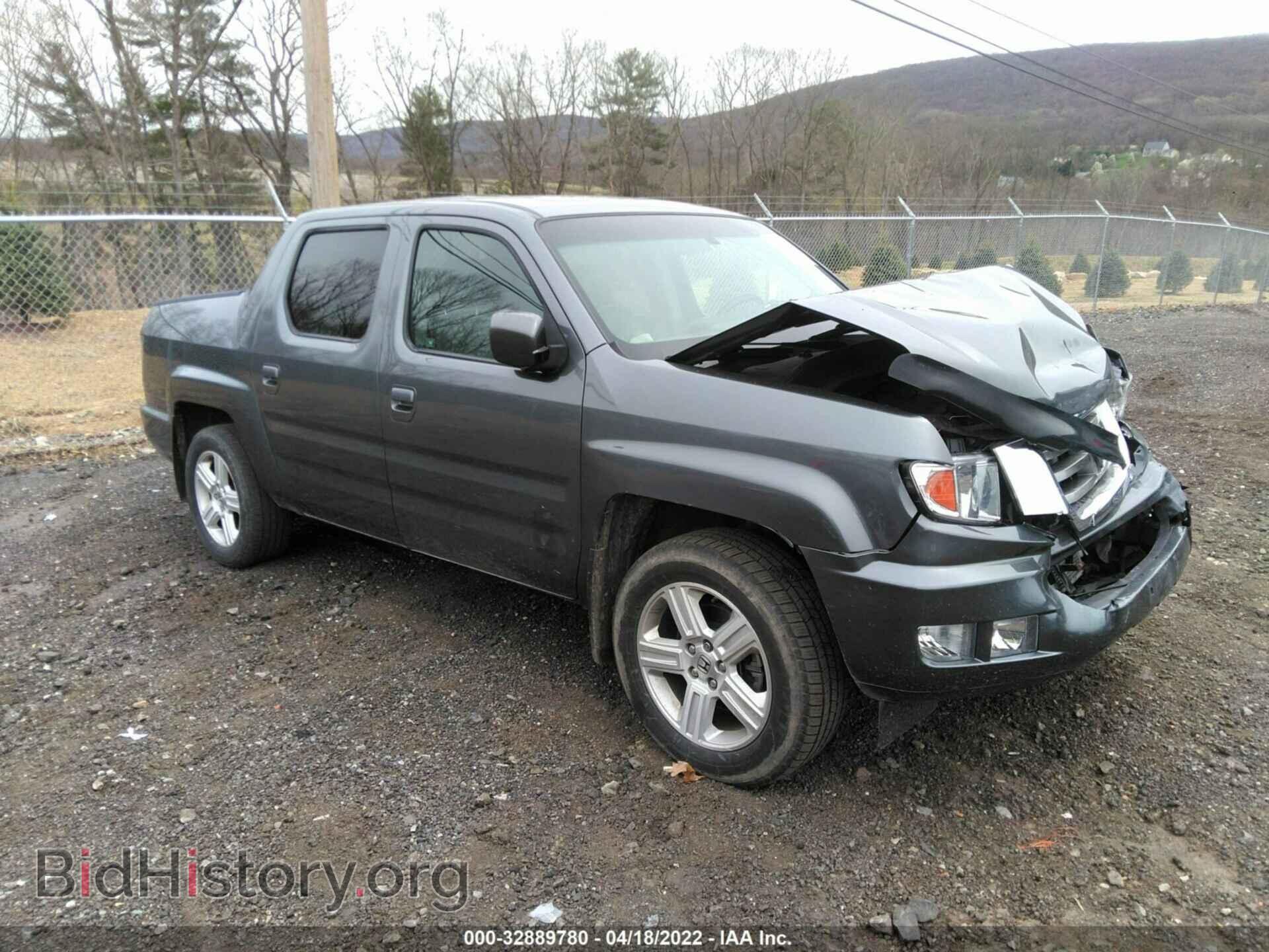 Photo 5FPYK1F56CB453056 - HONDA RIDGELINE 2012