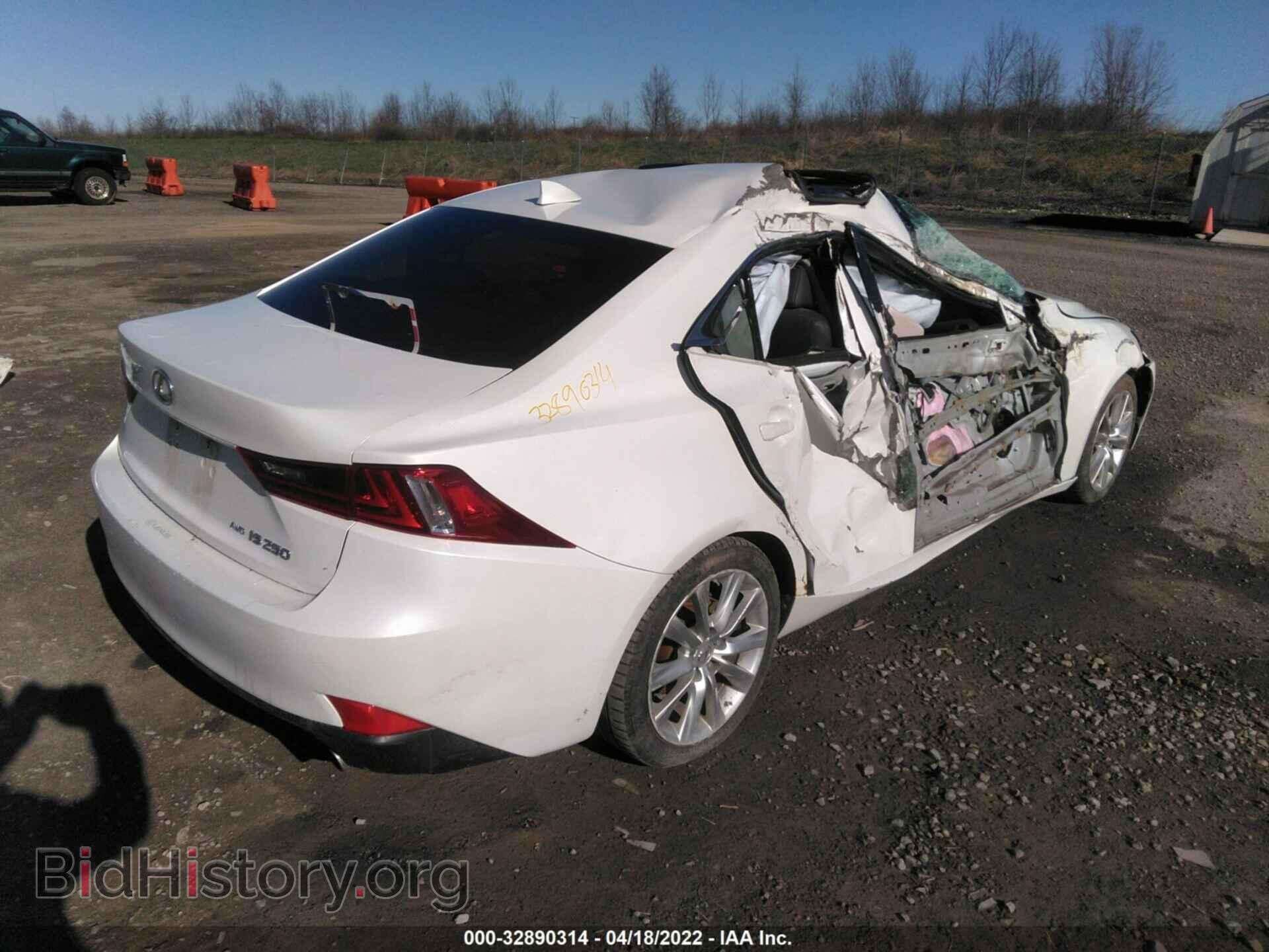 2014 LEXUS IS 250 - VIN: JTHCF1D24E5003411 - Фото 4