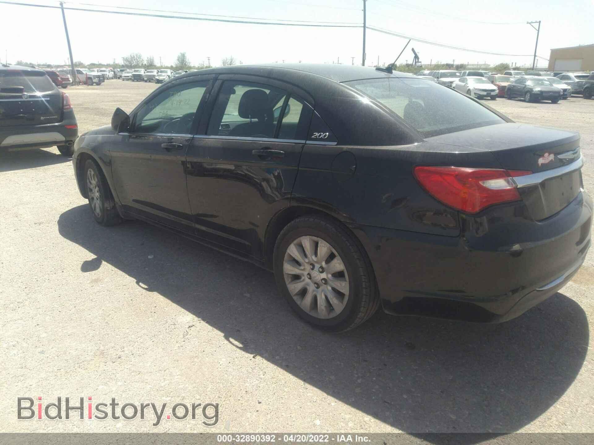 2012 CHRYSLER 200 - VIN: 1C3CCBAB1CN134902 - Фото 3