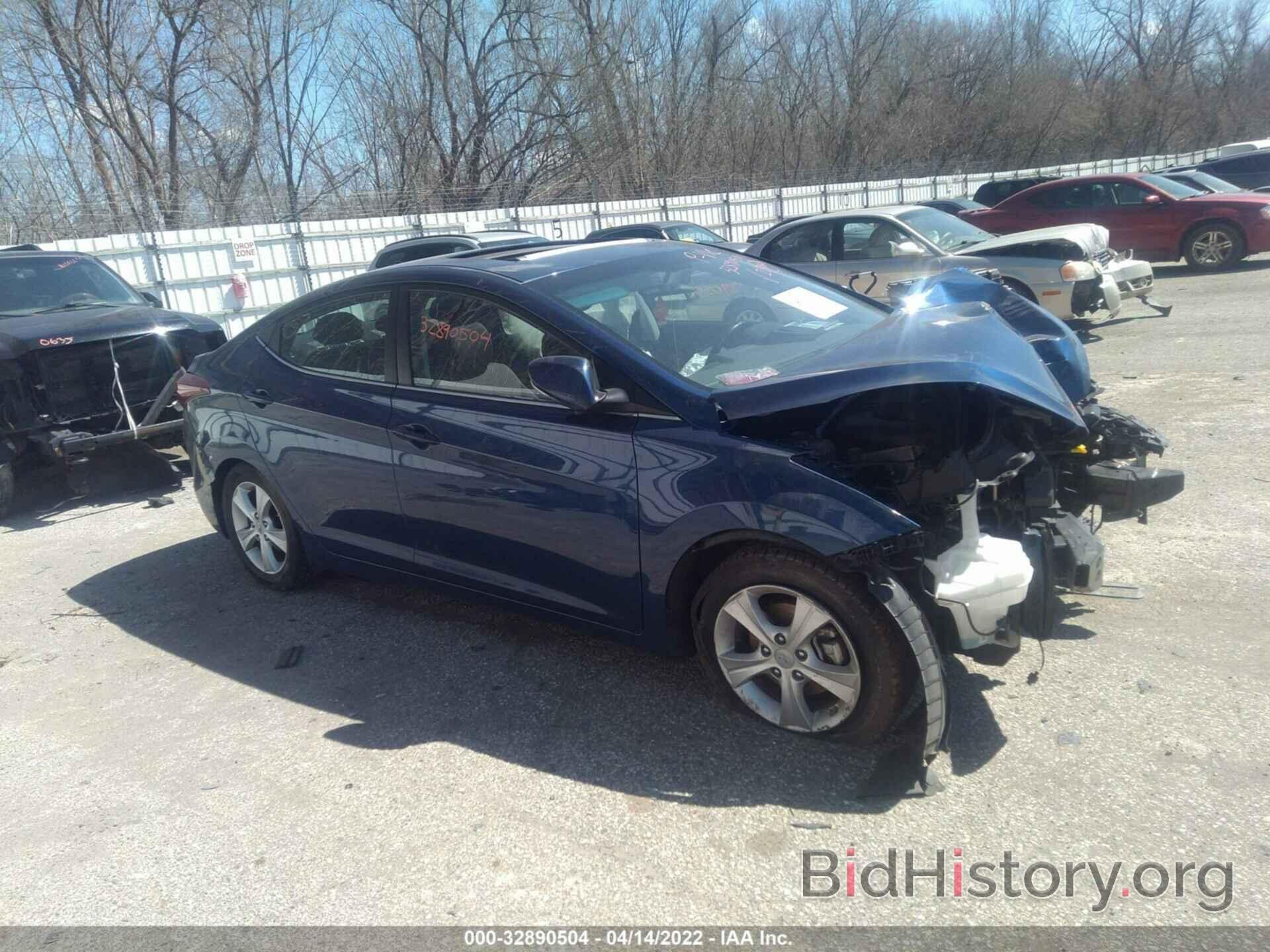 Photo 5NPDH4AE3GH735760 - HYUNDAI ELANTRA 2016