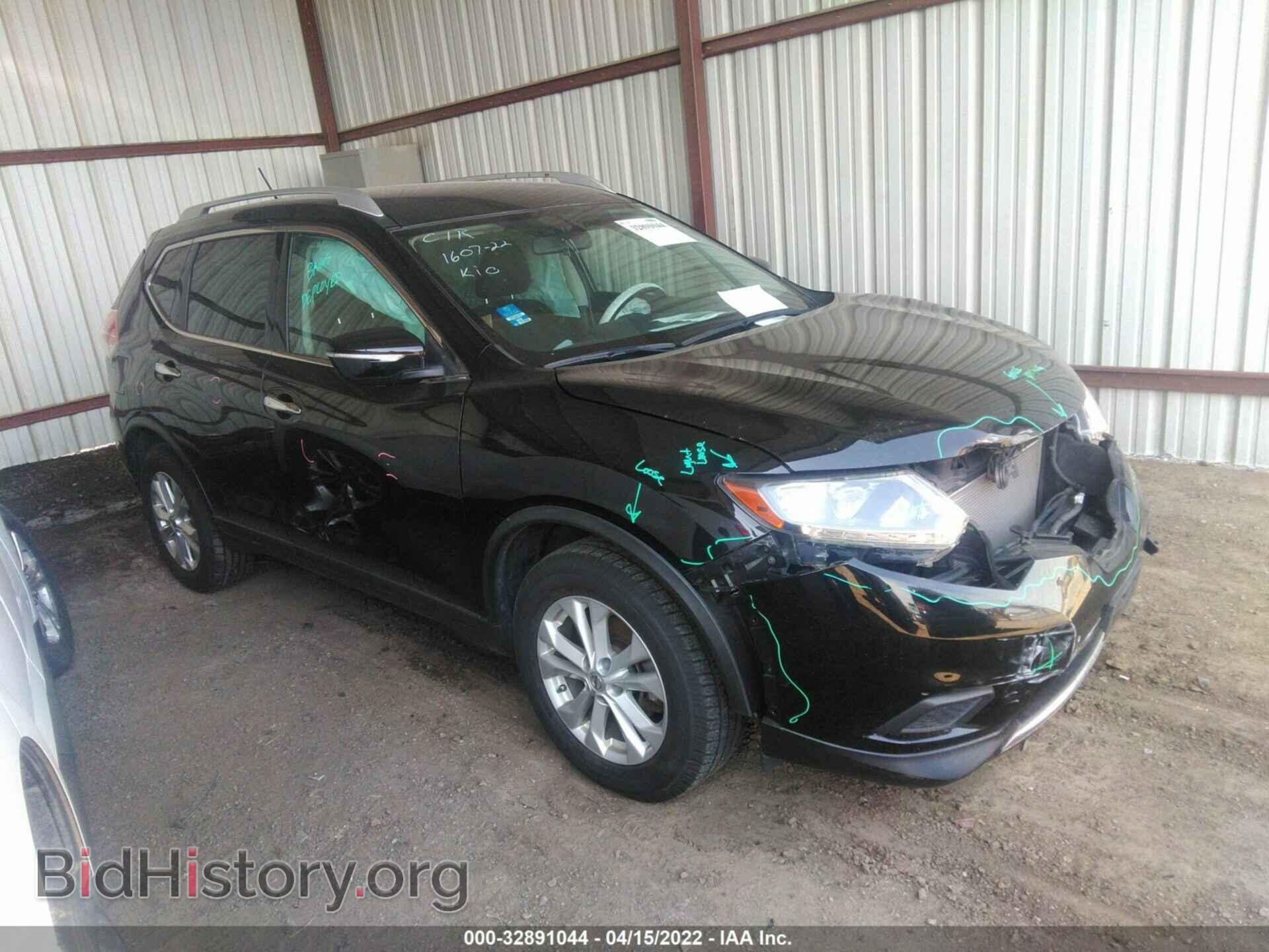 Фотография KNMAT2MT7FP524564 - NISSAN ROGUE 2015