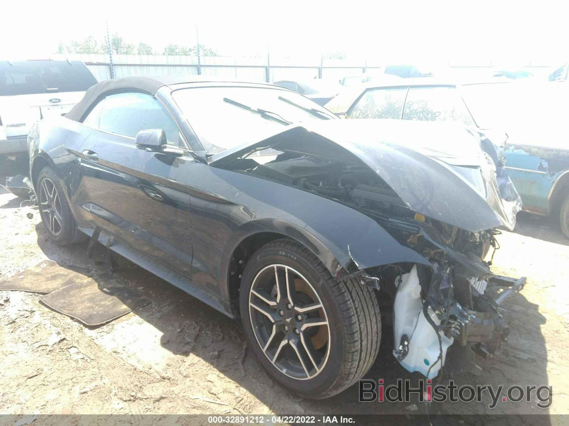Photo 1FATP8UH3J5118237 - FORD MUSTANG 2018