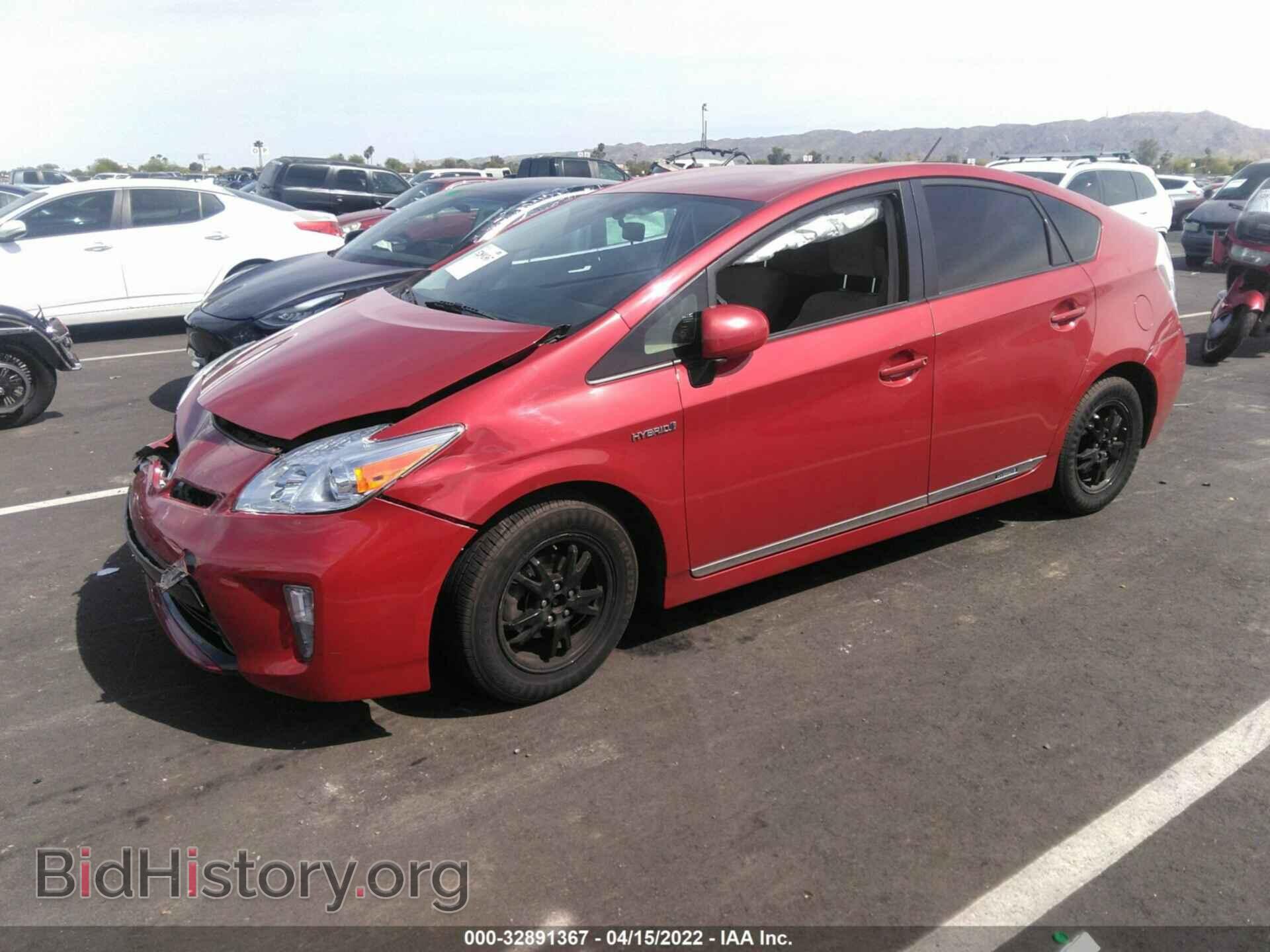 2014 TOYOTA PRIUS - VIN: JTDKN3DU4E1748082 - Photo 2