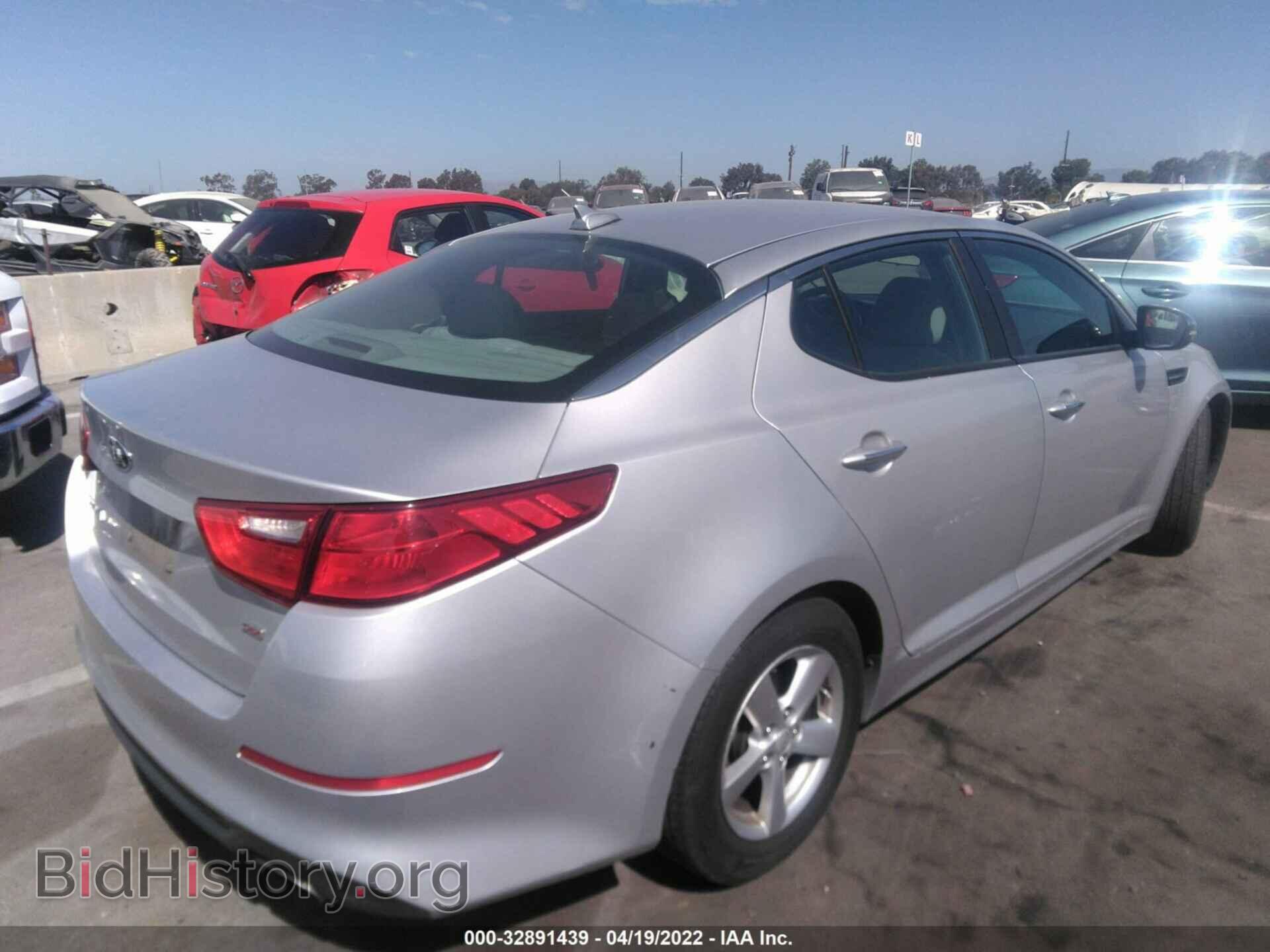 2014 KIA OPTIMA - VIN: 5XXGM4A72EG281584 - Фото 4