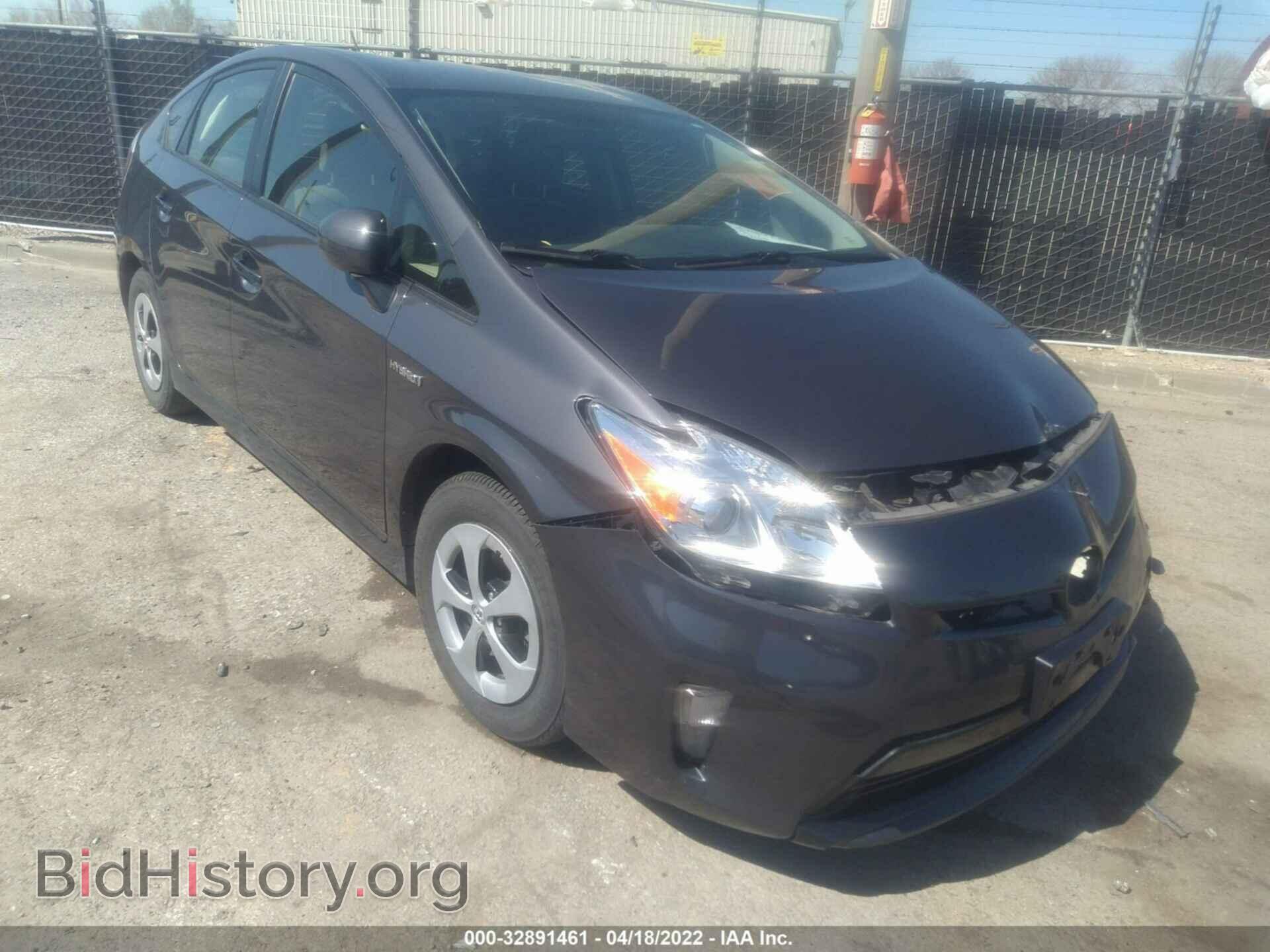 Photo JTDKN3DU4E1763679 - TOYOTA PRIUS 2014