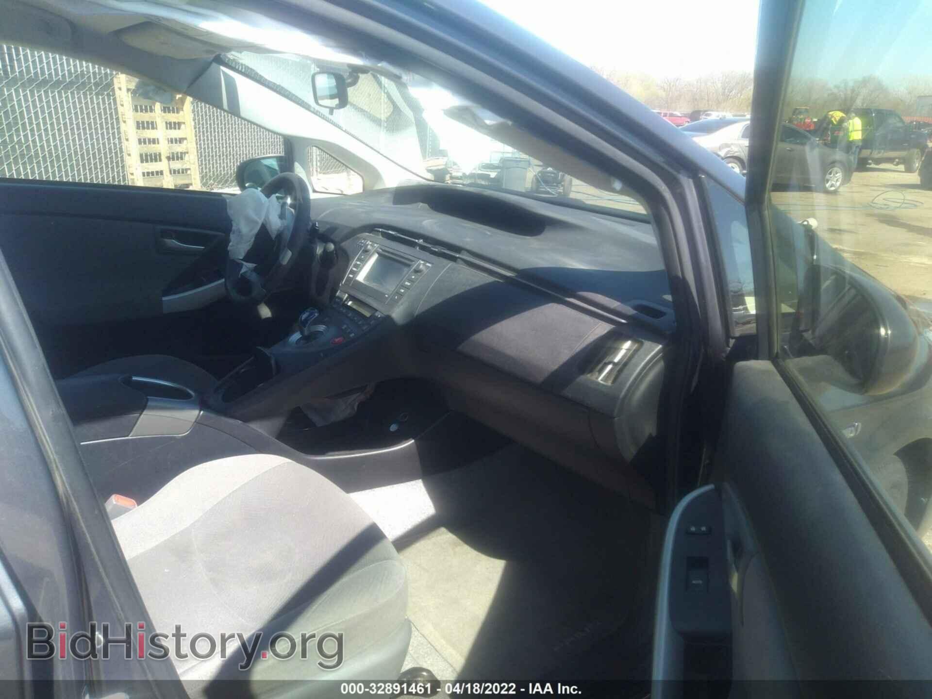 2014 TOYOTA PRIUS - VIN: JTDKN3DU4E1763679 - Фото 5
